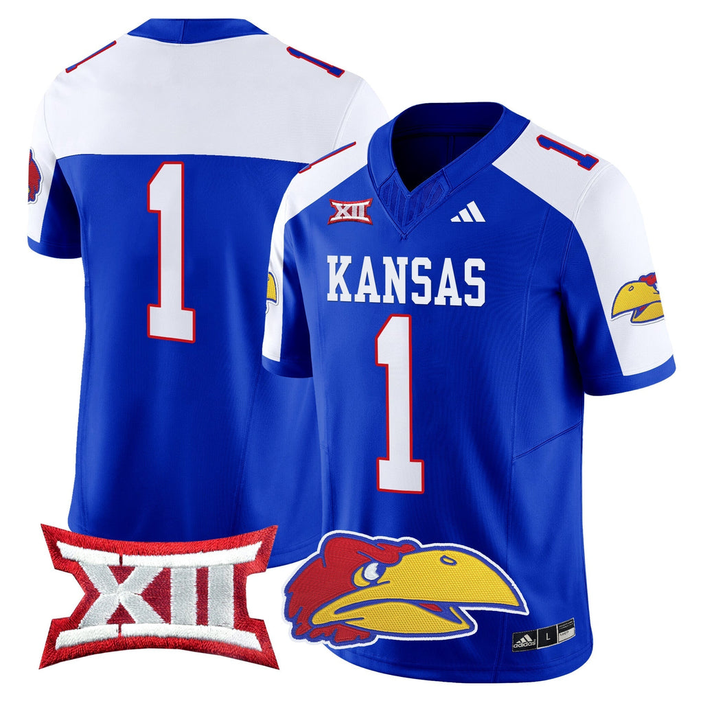 Men Kansas Jayhawks 2024 Vapor Limited Jersey V2 - All Stitched