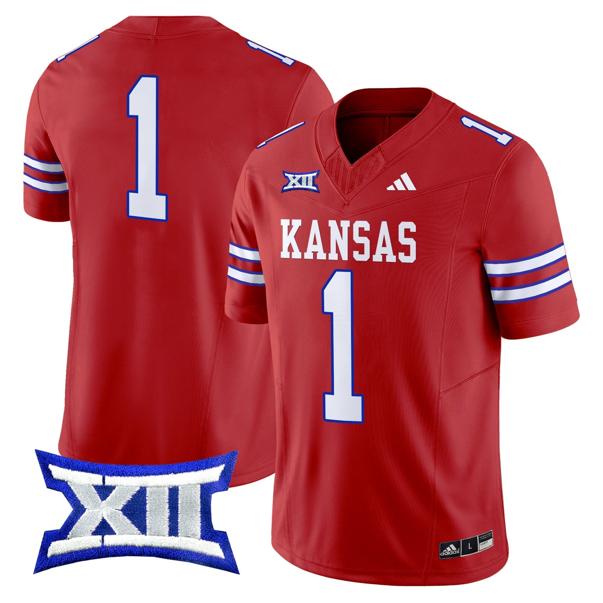 Men Kansas Jayhawks 2024 Vapor Limited Jersey V2 - All Stitched