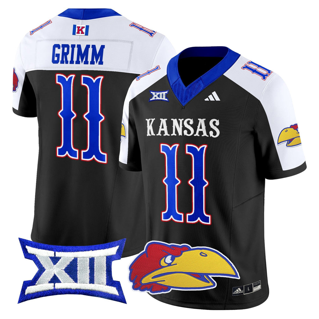 Men Kansas Jayhawks 2024 Vapor Limited Jersey V2 - All Stitched