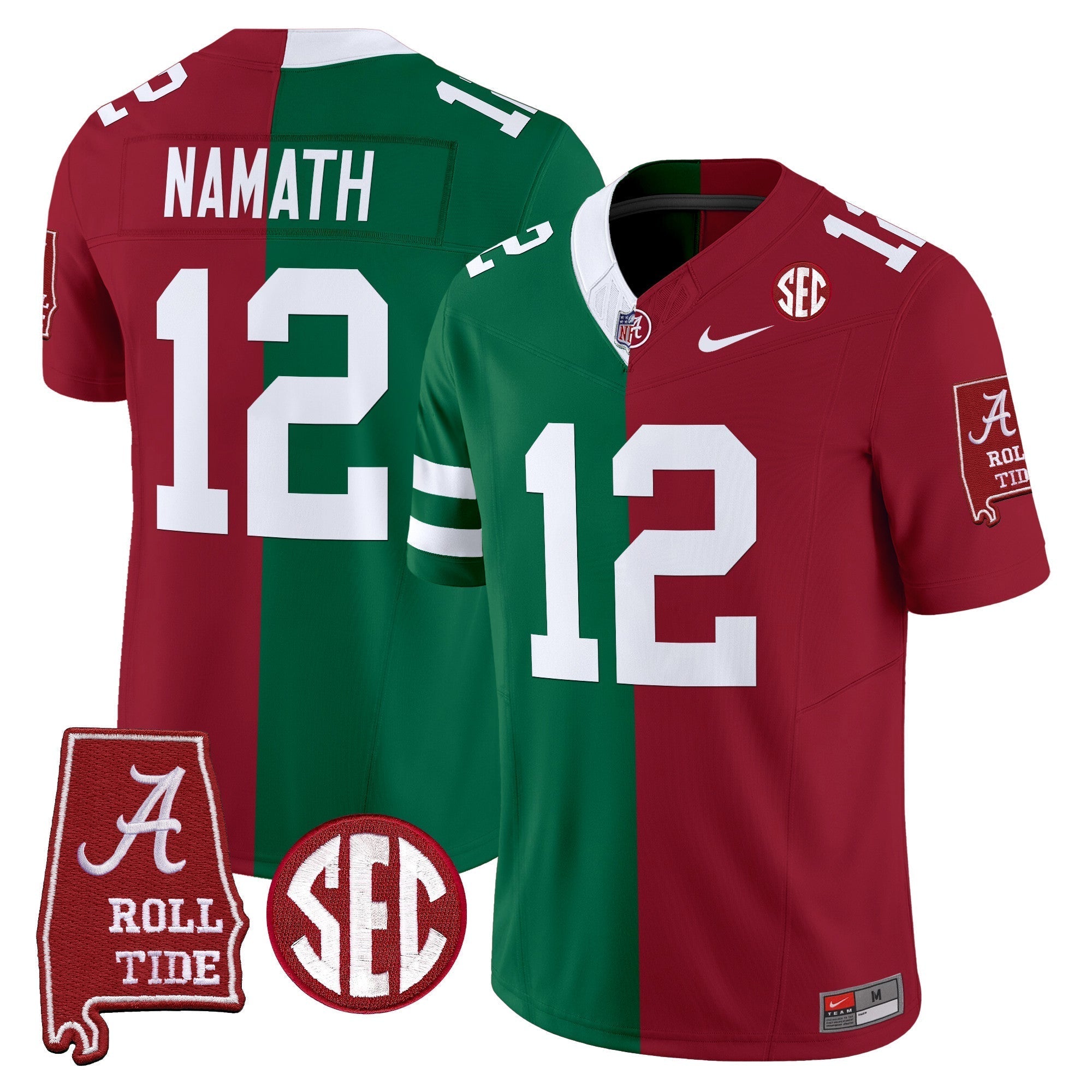 Men Alabama Crimson Tide Split Vapor Limited Jersey - All Stitched