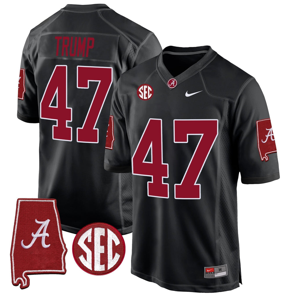 Men Alabama Crimson Tide 2024 Alabama Map Patch Game Jersey - All Stitched