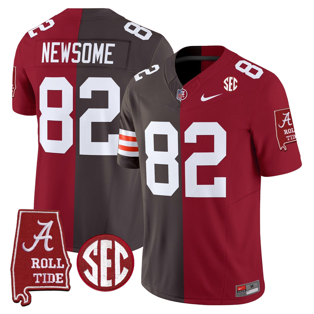 Men Alabama Crimson Tide Split Vapor Limited Jersey - All Stitched