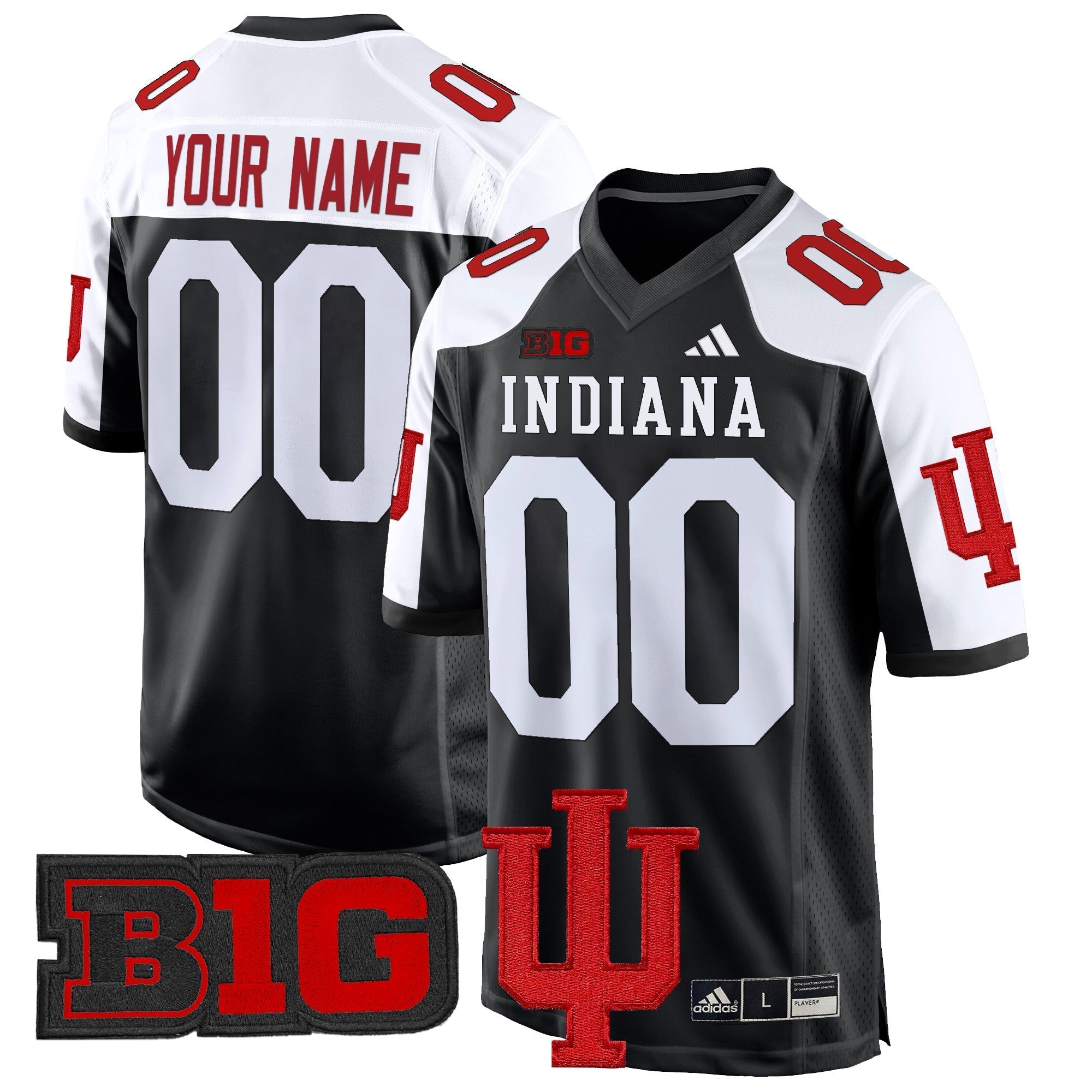 Custom Indiana Hoosiers 2024 Game Jersey V2 - All Stitched