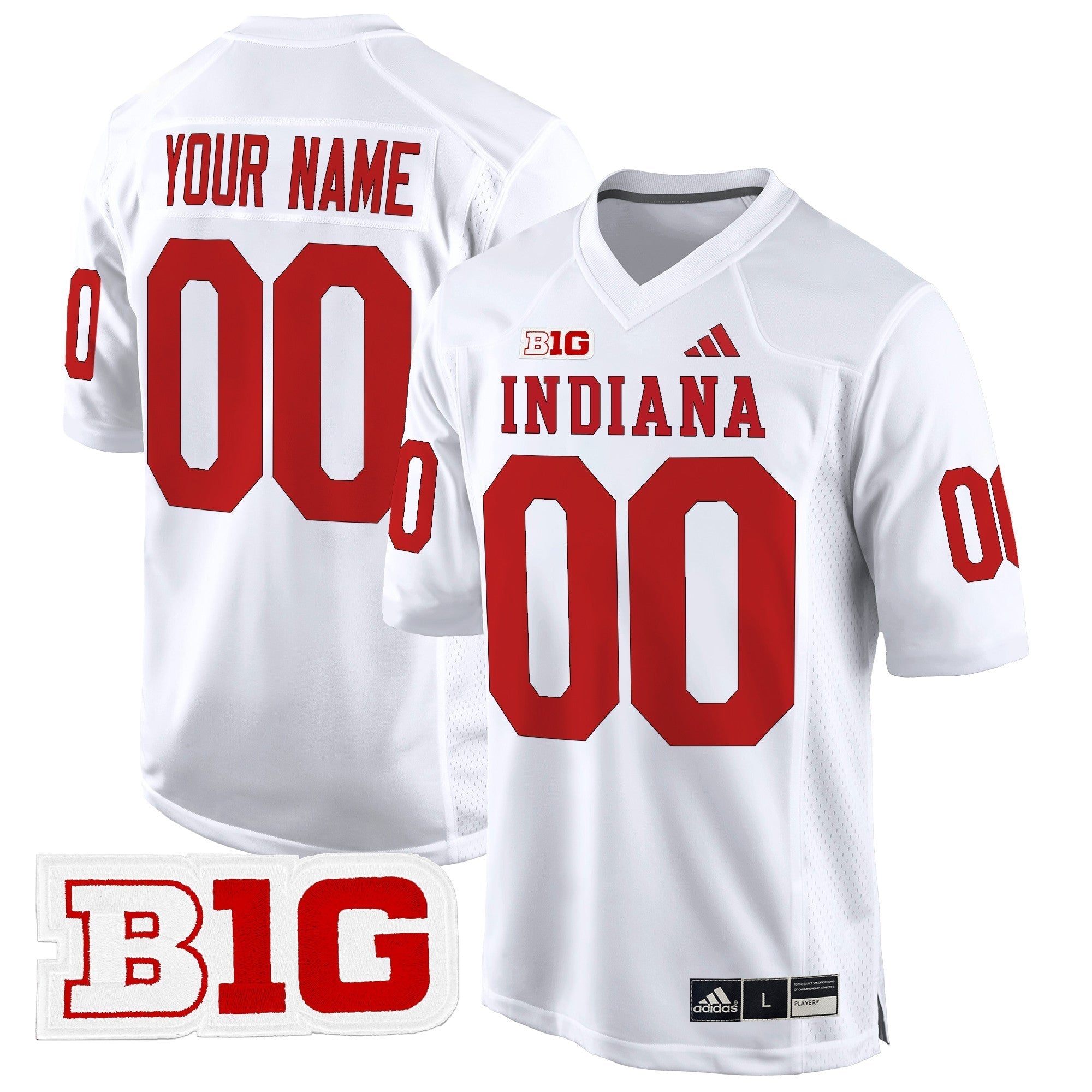 Custom Indiana Hoosiers 2024 Game Jersey V2 - All Stitched