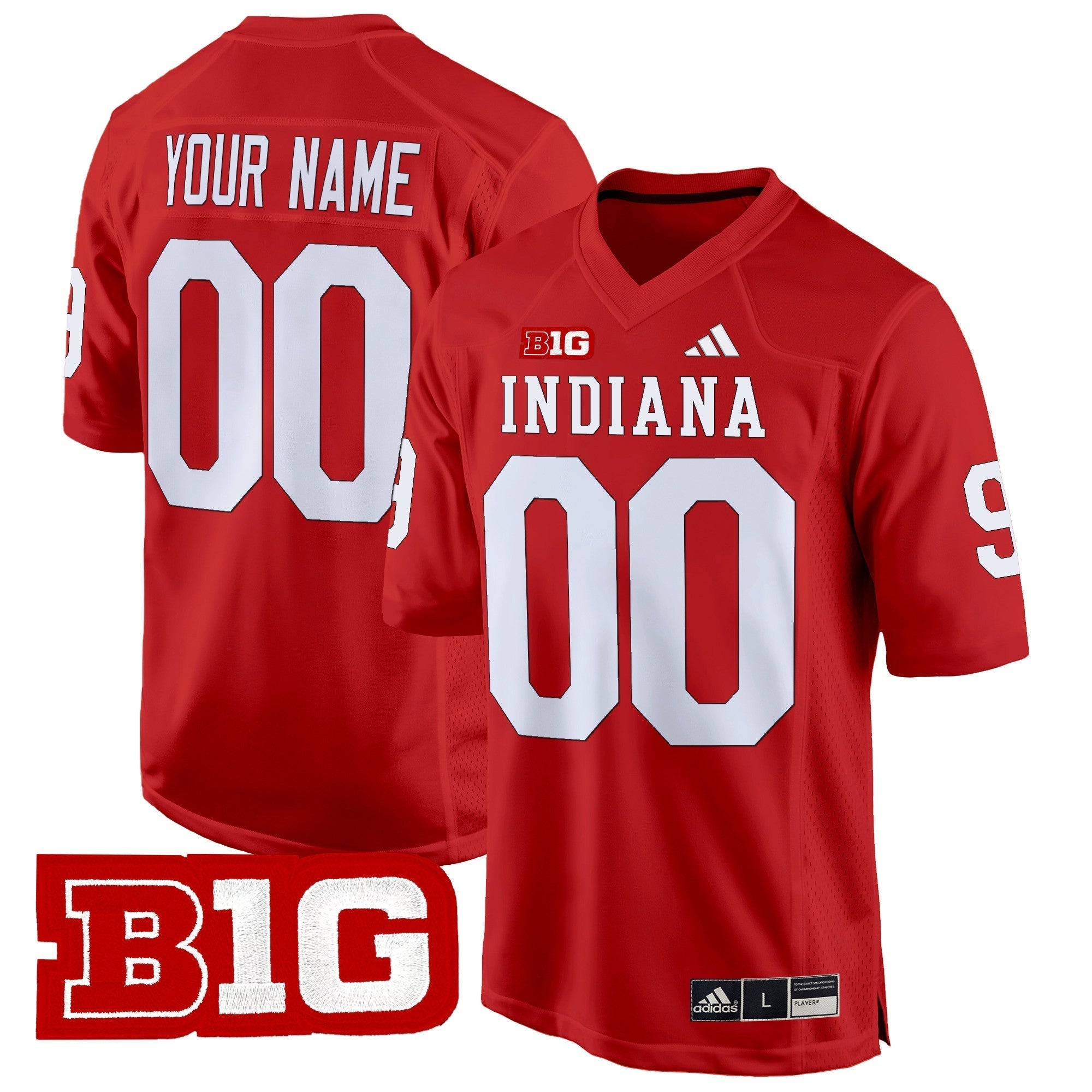 Custom Indiana Hoosiers 2024 Game Jersey V2 - All Stitched