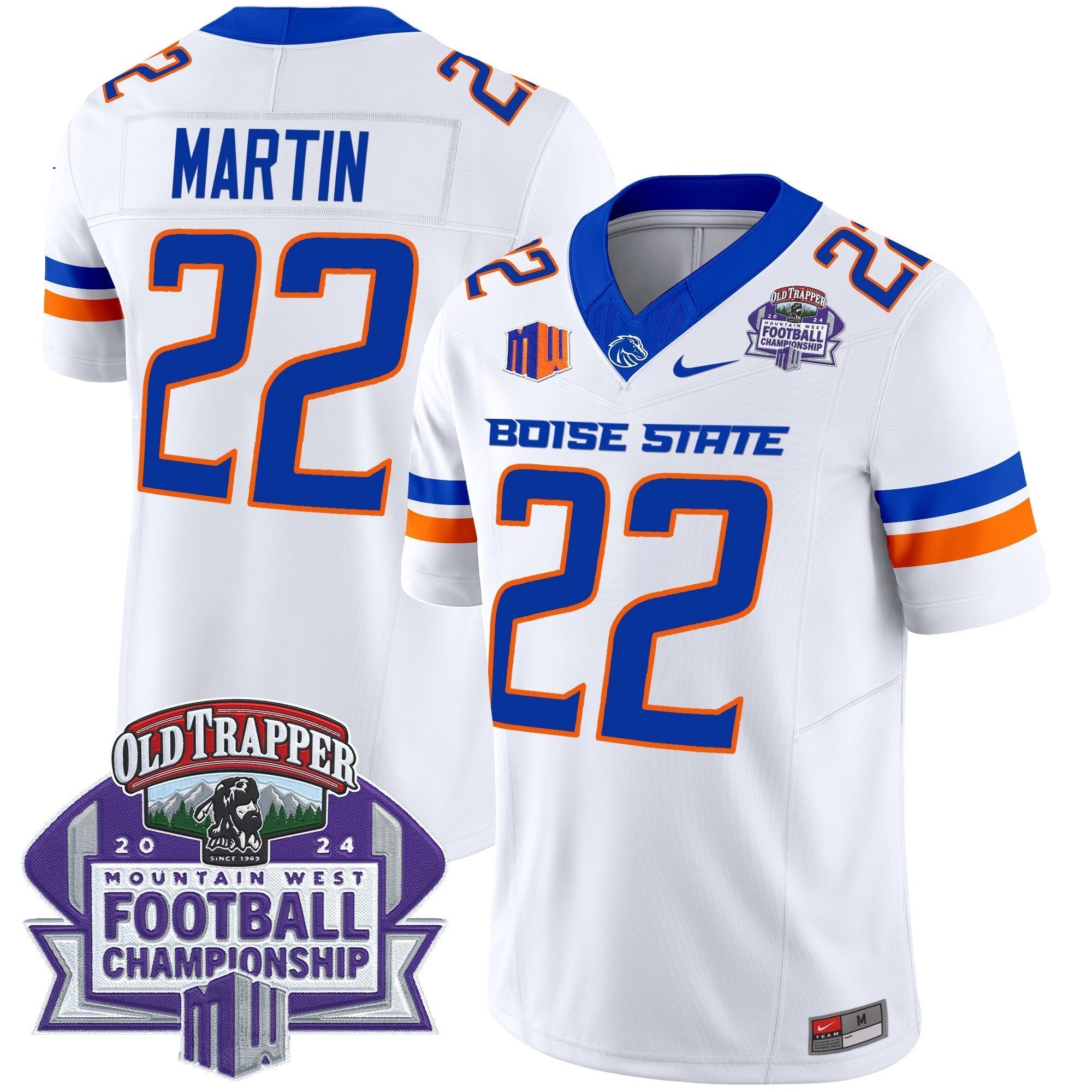 Men Boise State Broncos 2024 Championship Vapor Limited Jersey - All Stitched