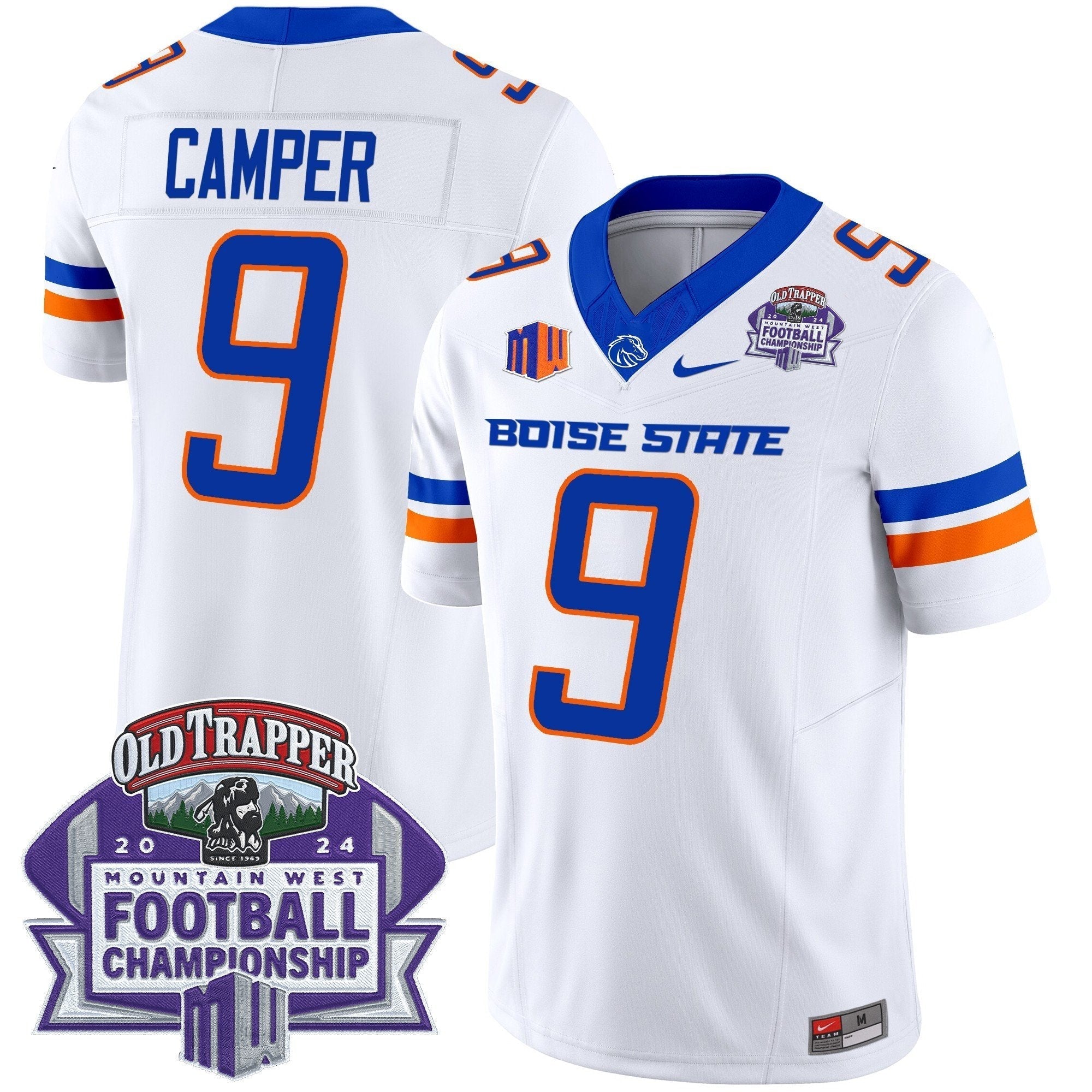 Men Boise State Broncos 2024 Championship Vapor Limited Jersey - All Stitched