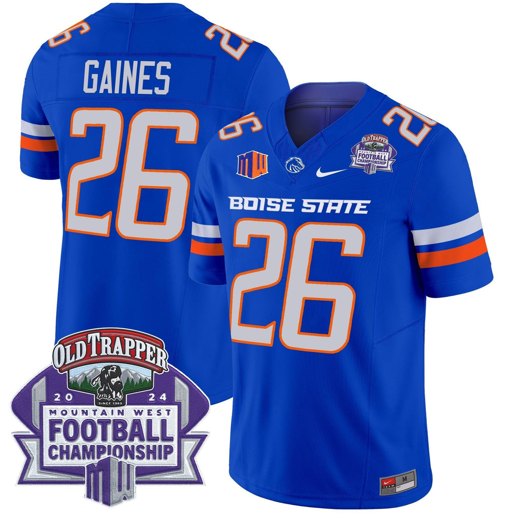 Men Boise State Broncos 2024 Championship Vapor Limited Jersey - All Stitched