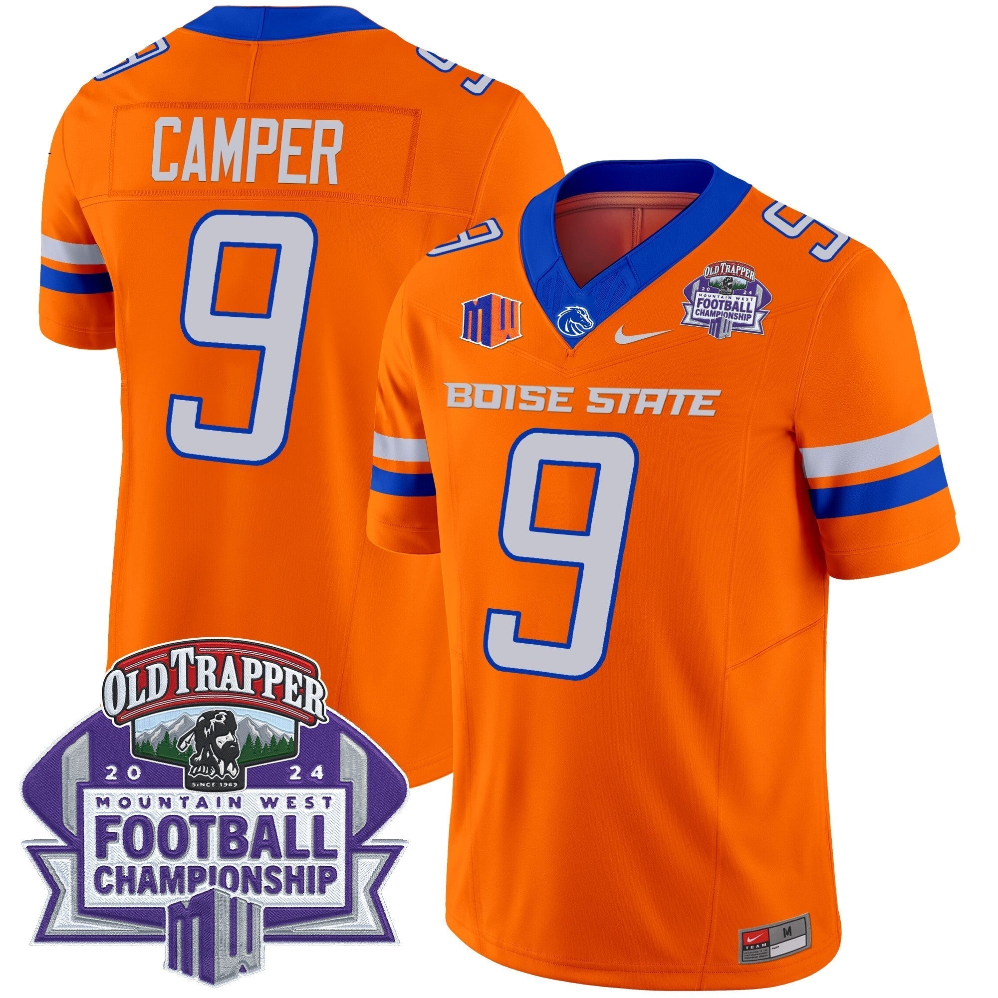 Men Boise State Broncos 2024 Championship Vapor Limited Jersey - All Stitched