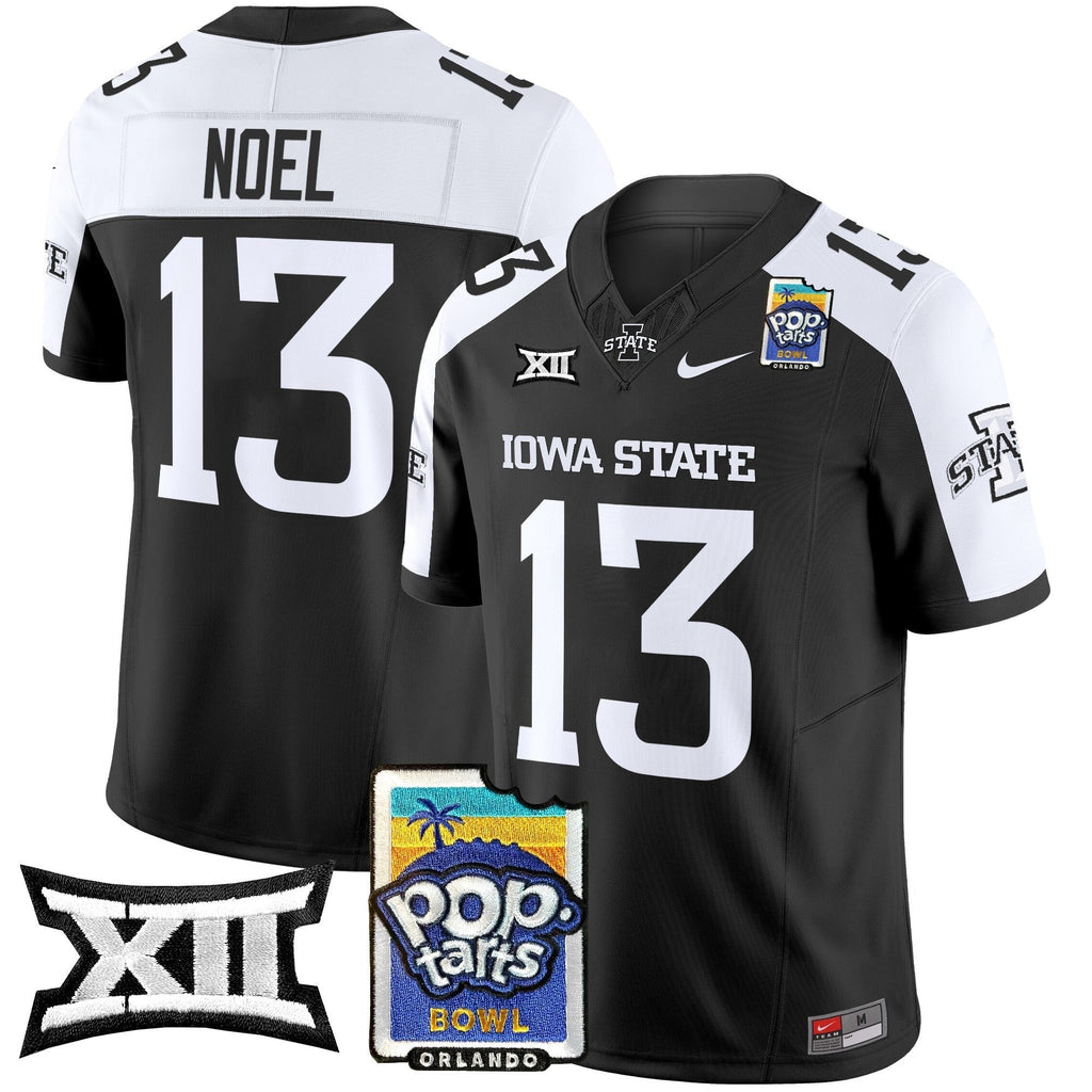 Men Iowa State Cyclones 2025 PopTarts Bowl Patch Vapor Limited Jersey - All Stitched
