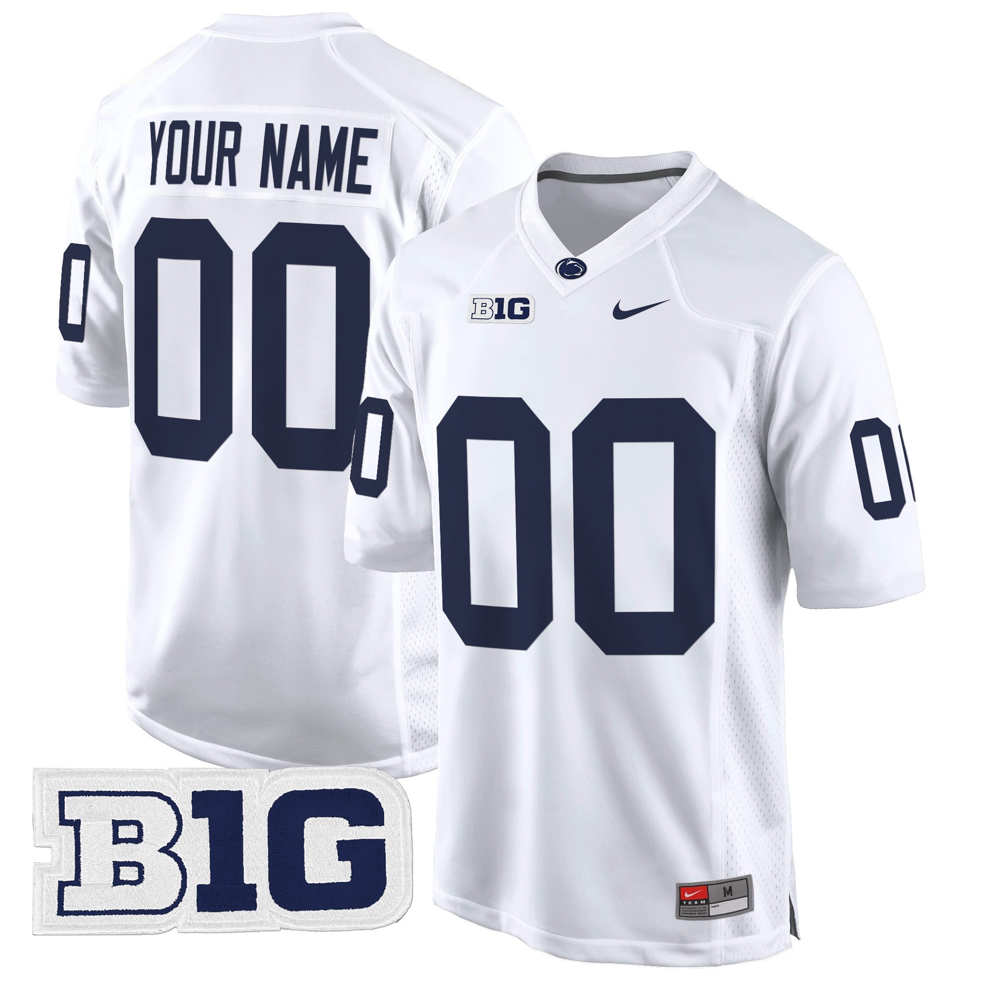Custom Penn State Nittany Lions 2024 Game Jersey - All Stitched