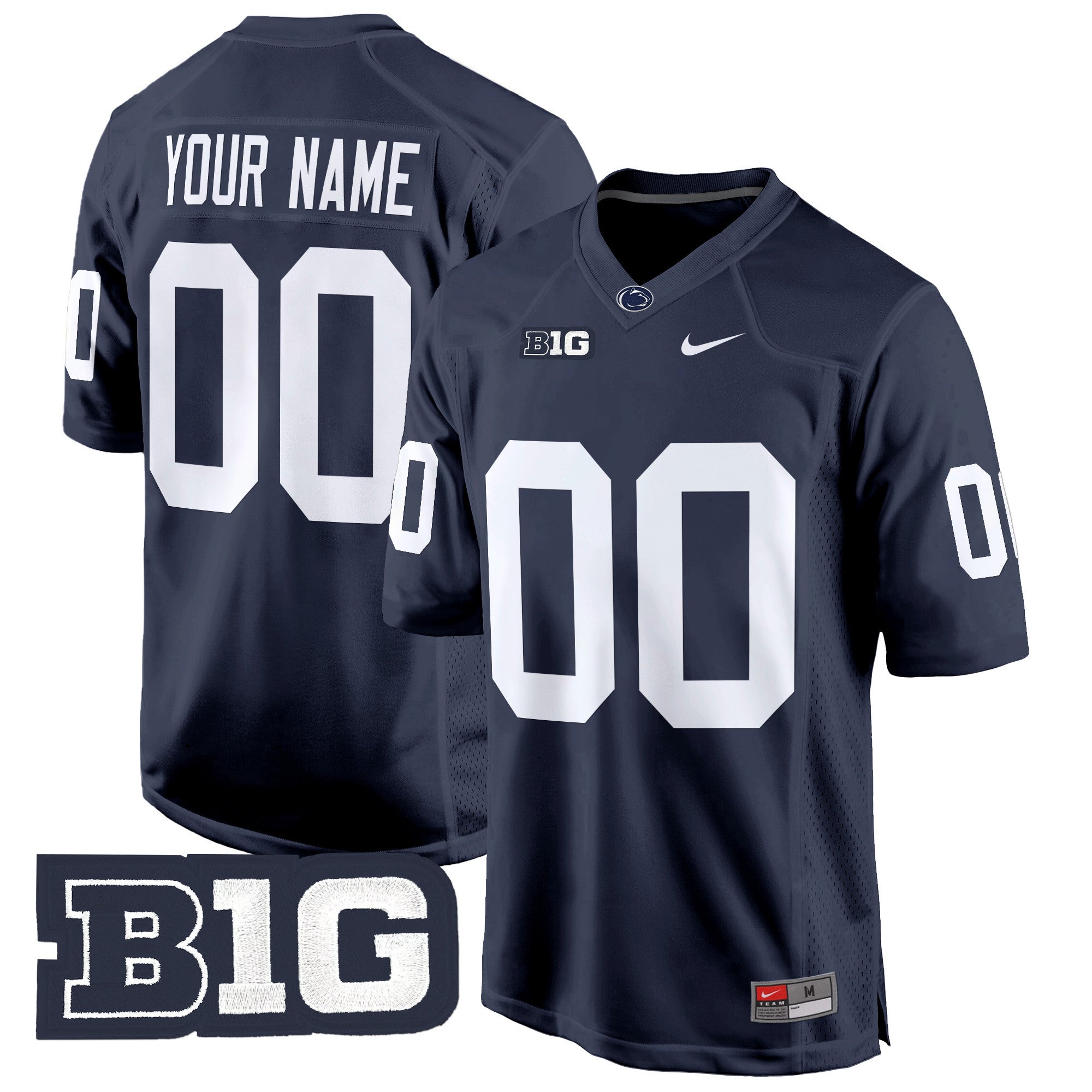 Custom Penn State Nittany Lions 2024 Game Jersey - All Stitched