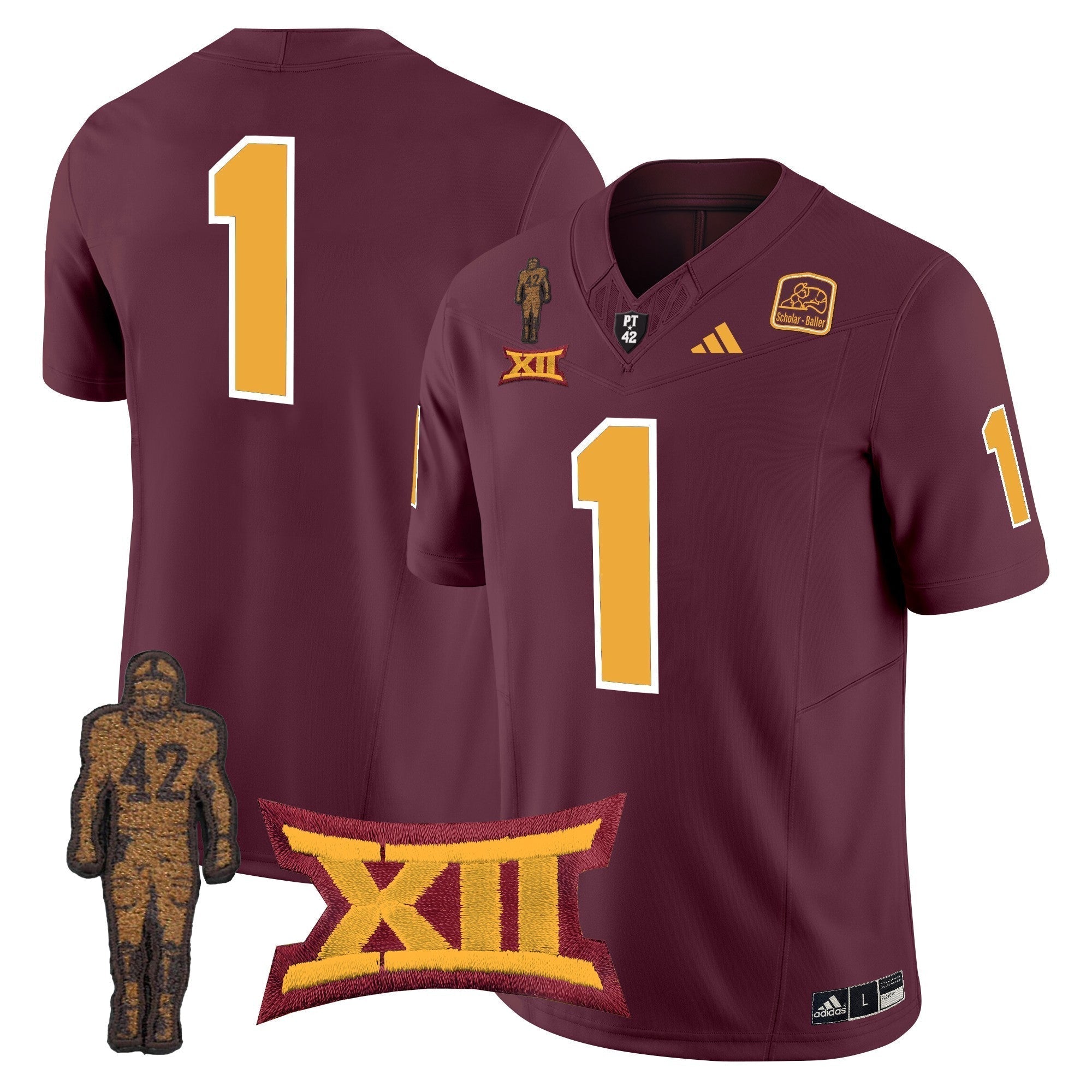 Men Arizona State Sun Devils 2024 Pat Tillman Honoring Patch Vapor Limited Jersey - All Stitched