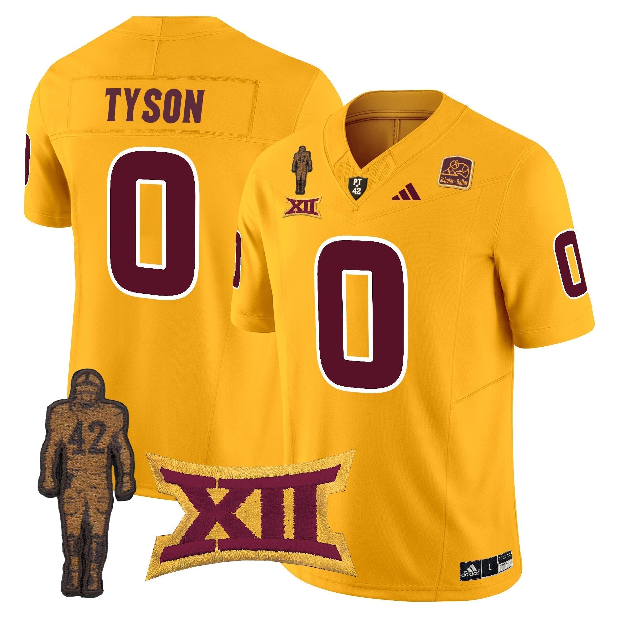 Men Arizona State Sun Devils 2024 Pat Tillman Honoring Patch Vapor Limited Jersey - All Stitched