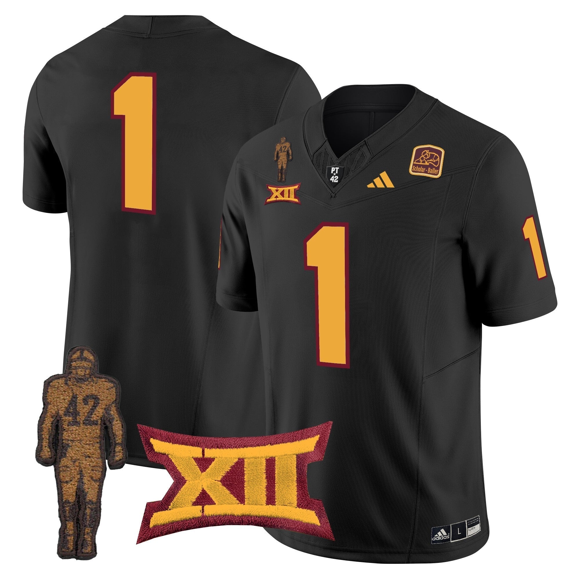 Men Arizona State Sun Devils 2024 Pat Tillman Honoring Patch Vapor Limited Jersey - All Stitched