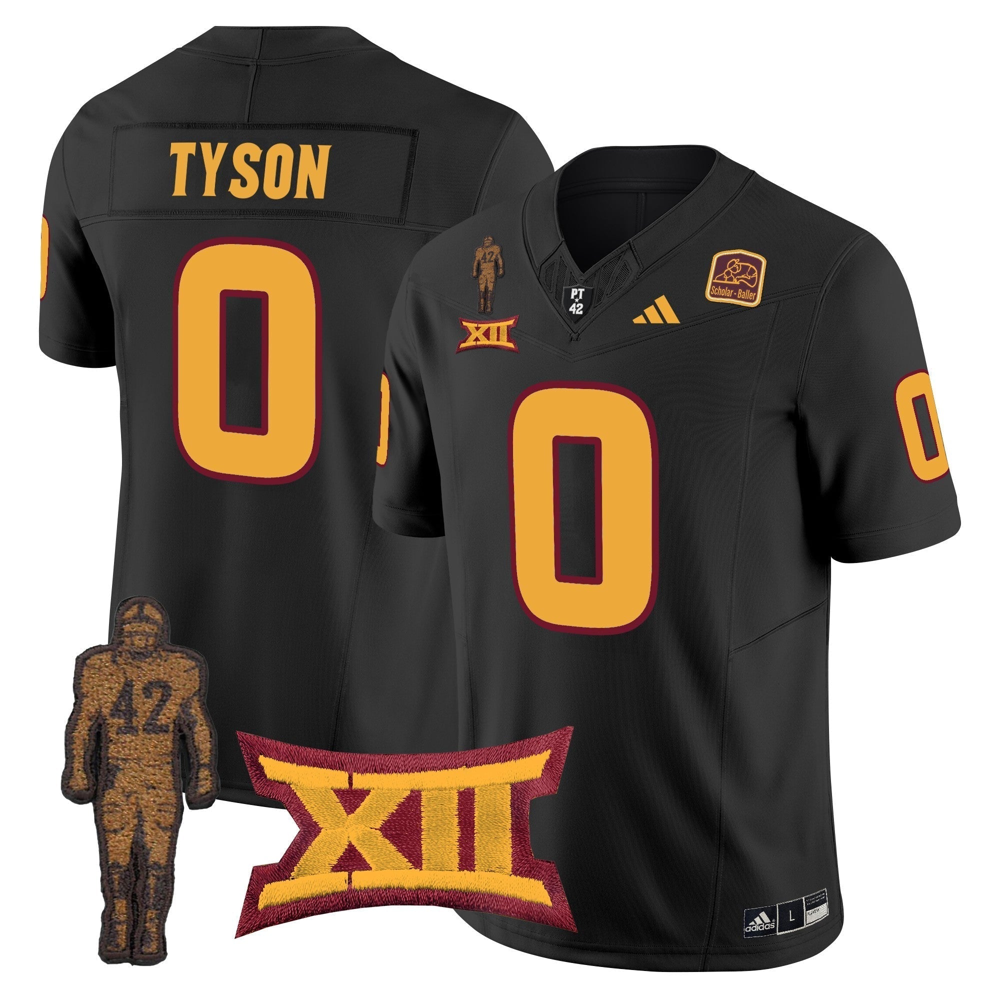 Men Arizona State Sun Devils 2024 Pat Tillman Honoring Patch Vapor Limited Jersey - All Stitched