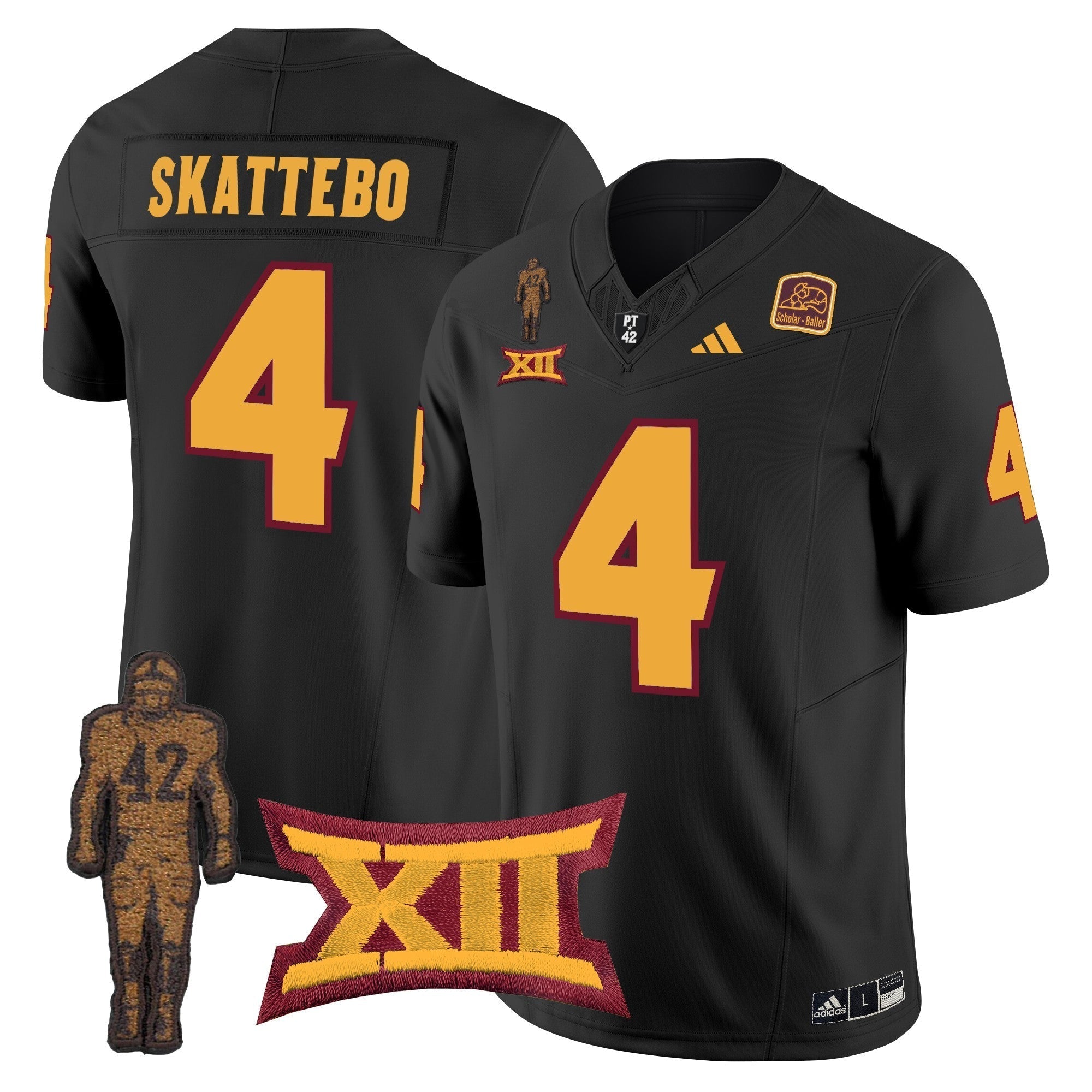 Men Arizona State Sun Devils 2024 Pat Tillman Honoring Patch Vapor Limited Jersey - All Stitched