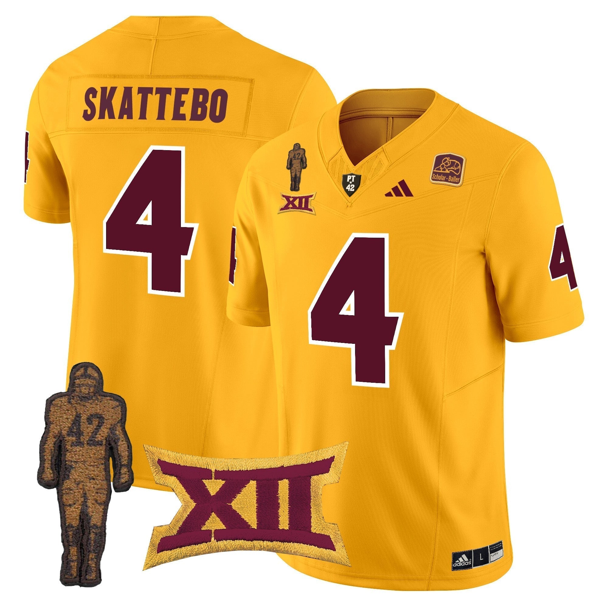 Men Arizona State Sun Devils 2024 Pat Tillman Honoring Patch Vapor Limited Jersey - All Stitched