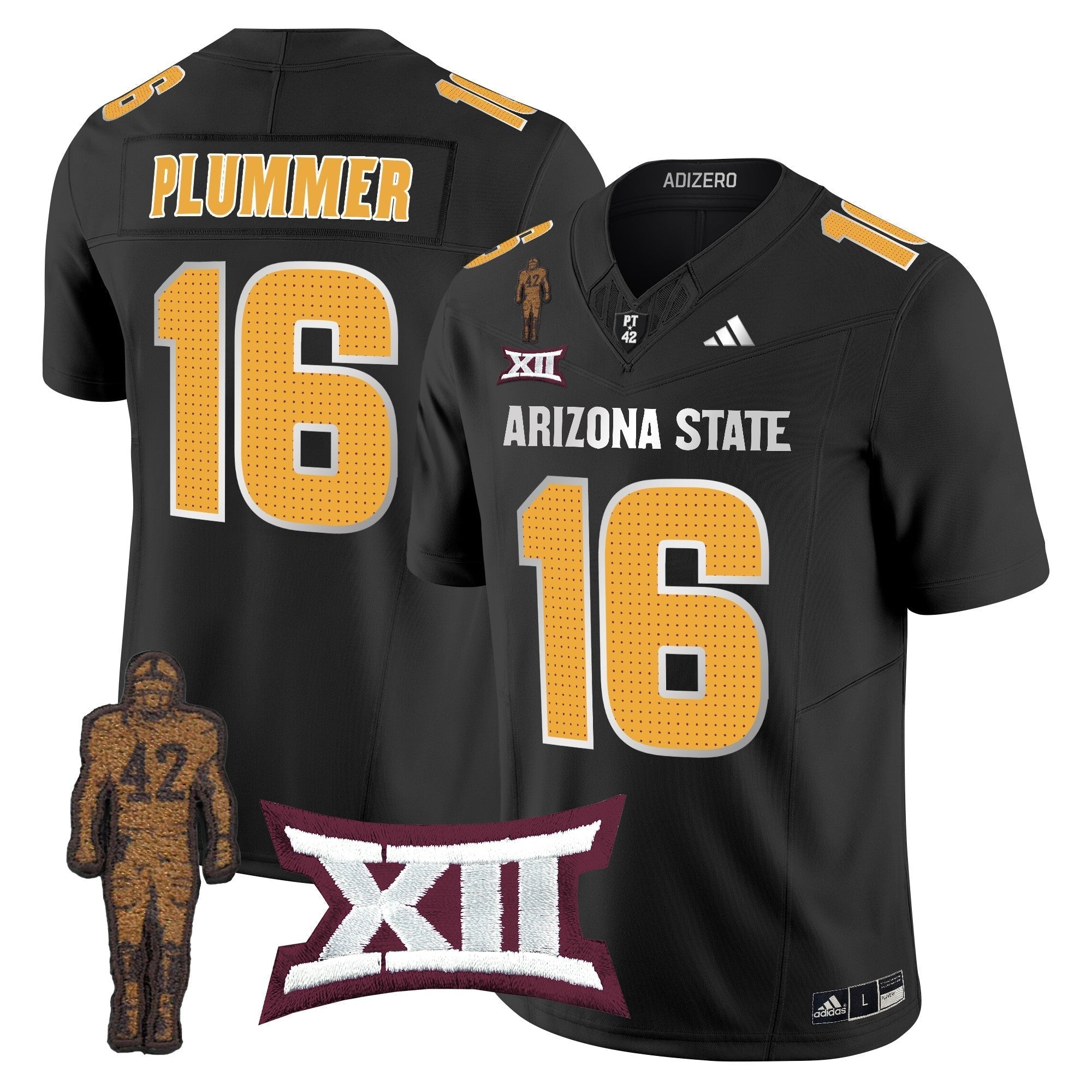 Men Arizona State Sun Devils 2024 Pat Tillman Honoring Patch Vapor Limited Jersey V2 - All Stitched