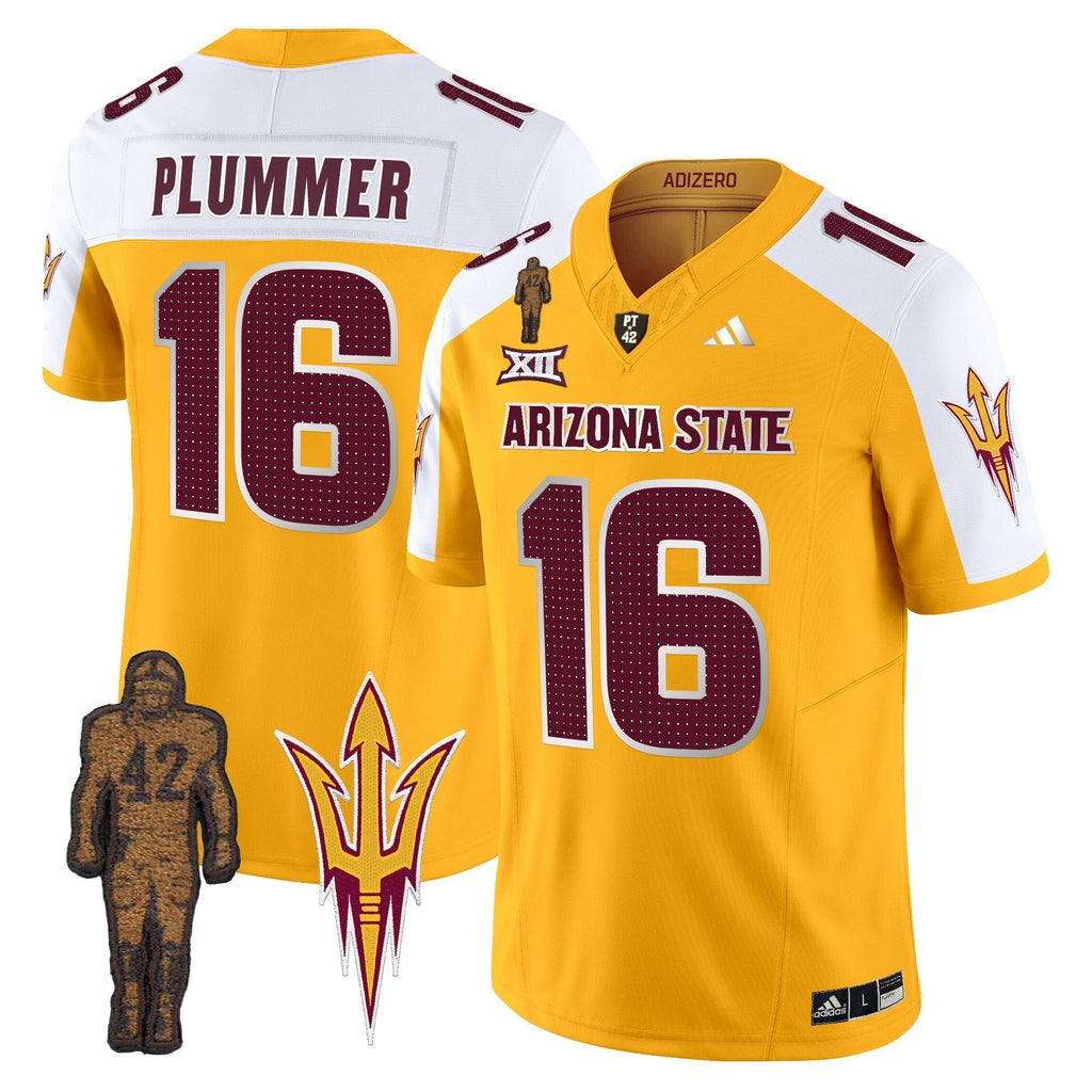 Men Arizona State Sun Devils 2024 Pat Tillman Honoring Patch Vapor Limited Jersey V2 - All Stitched
