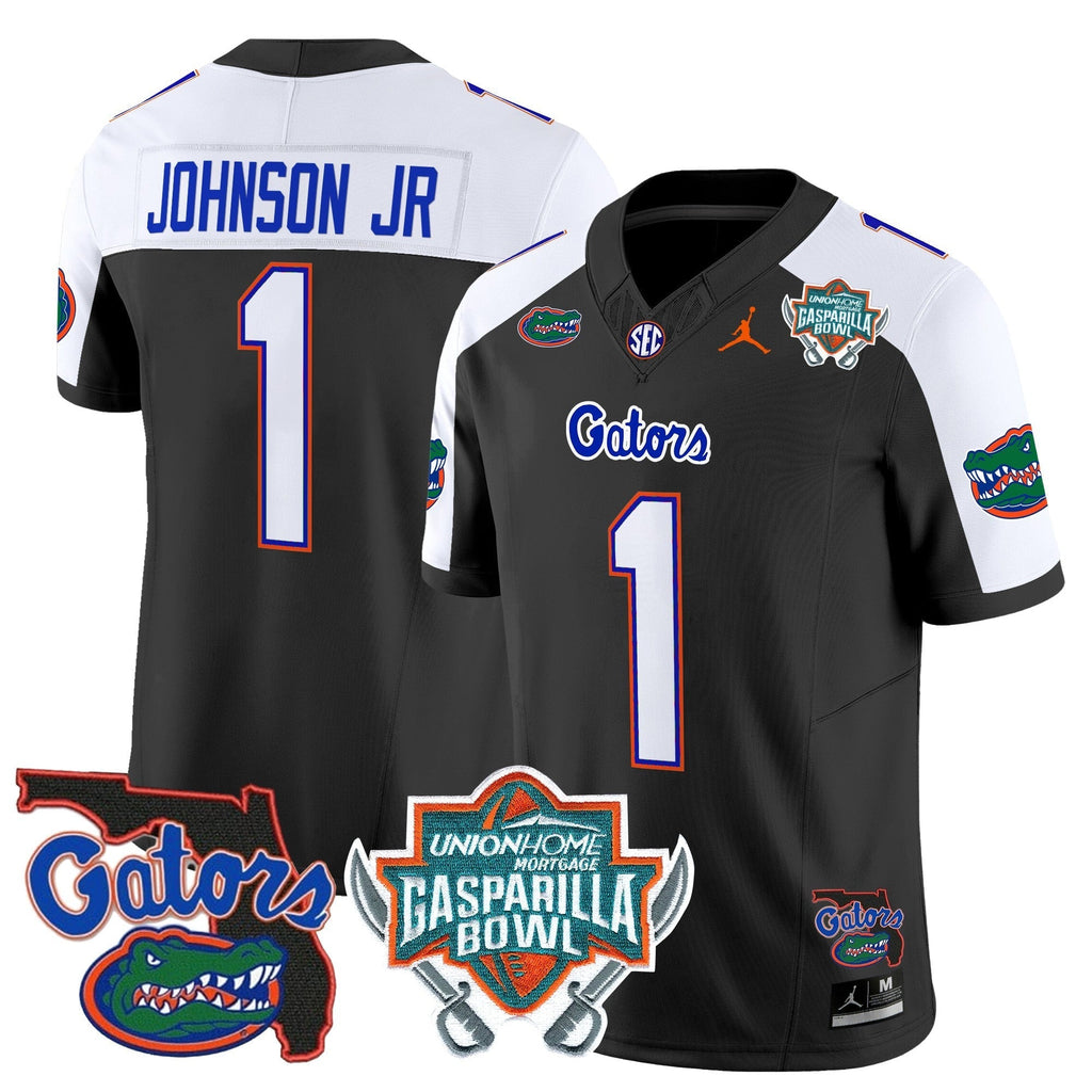 Men Florida Gators 2025 Gasparilla Bowl Patch Vapor Limited Jersey - All Stitched