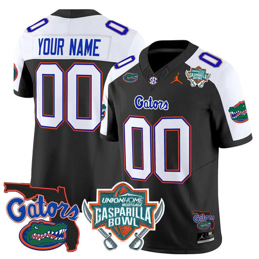 Florida Gators Football 2025 Gasparilla Bowl Patch Vapor Limited Custom Jersey