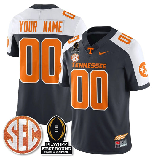 Custom Tennessee Volunteers Football Jersey - Playoff First Round Patch