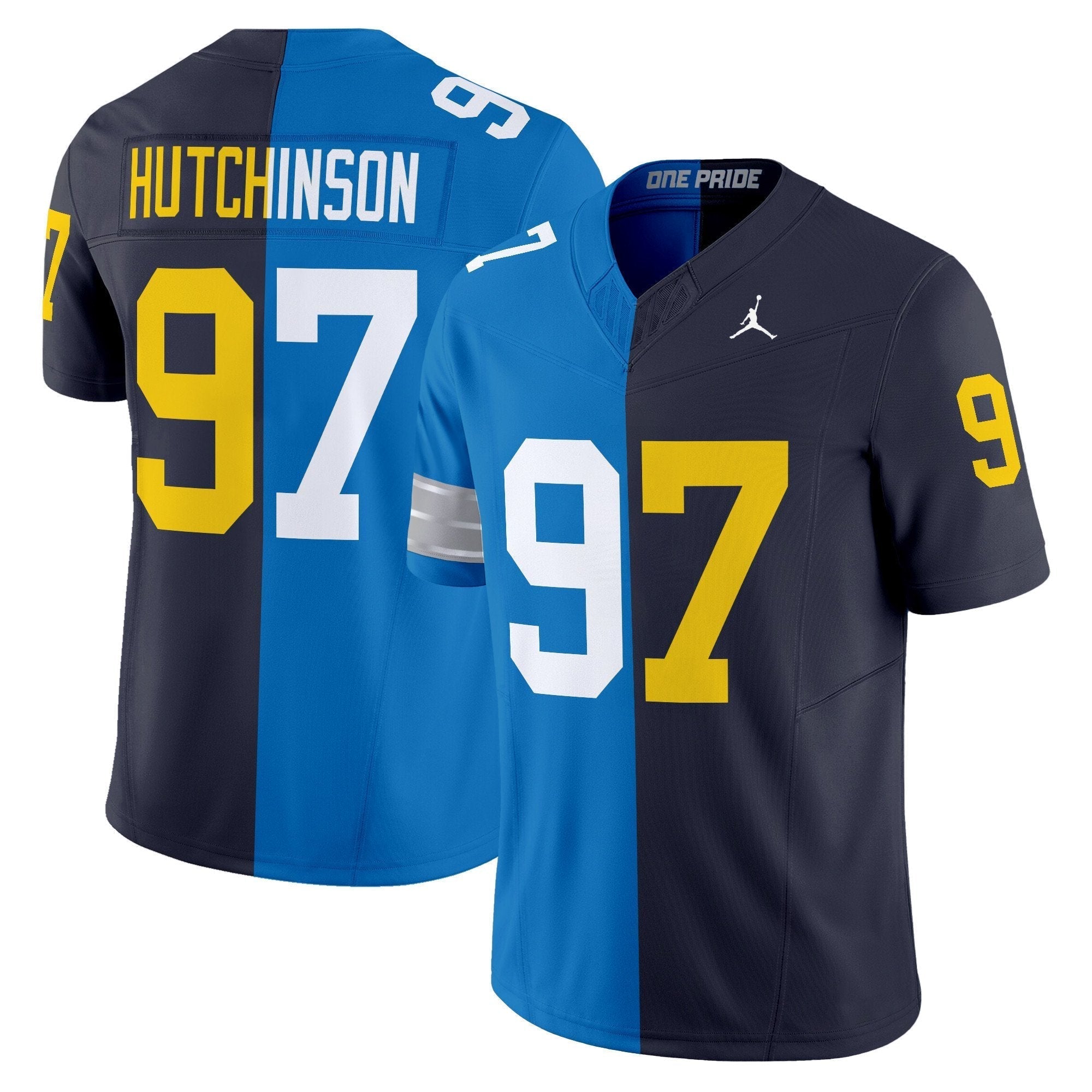 Men Michigan Wolverines Split Vapor Limited Jersey - All Stitched