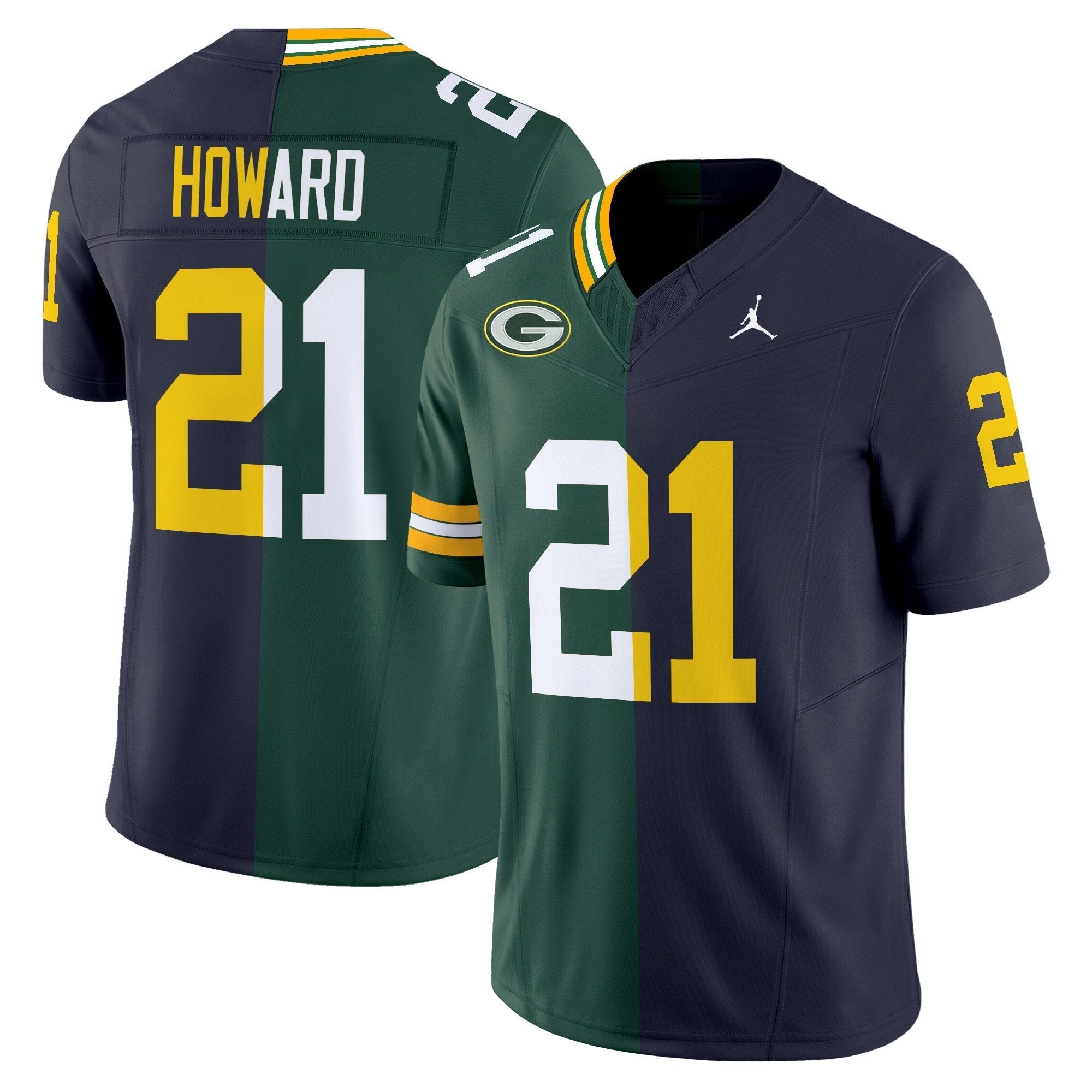 Men Michigan Wolverines Split Vapor Limited Jersey - All Stitched
