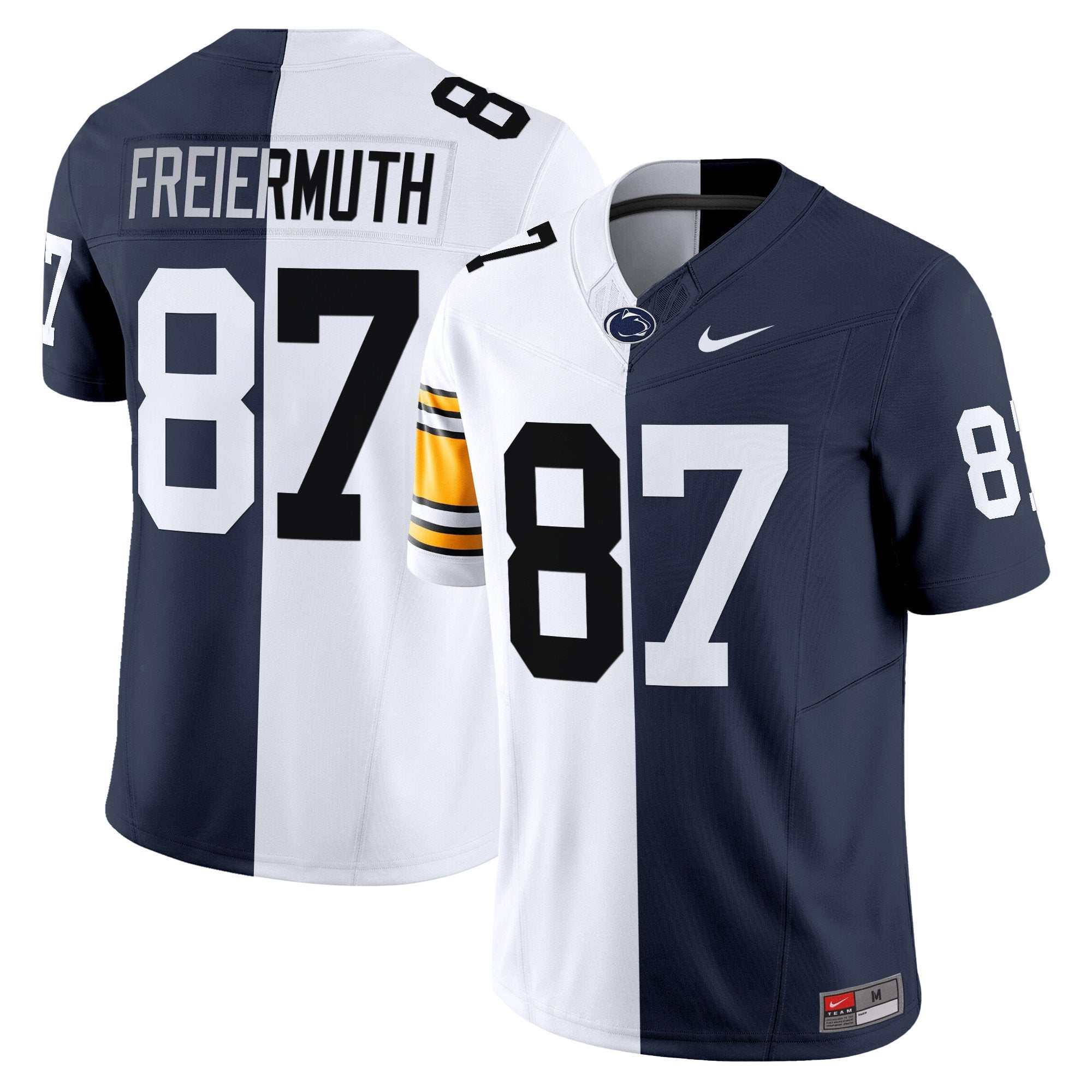 Men Penn State Nittany Lions Split Vapor Limited Jersey - All Stitched
