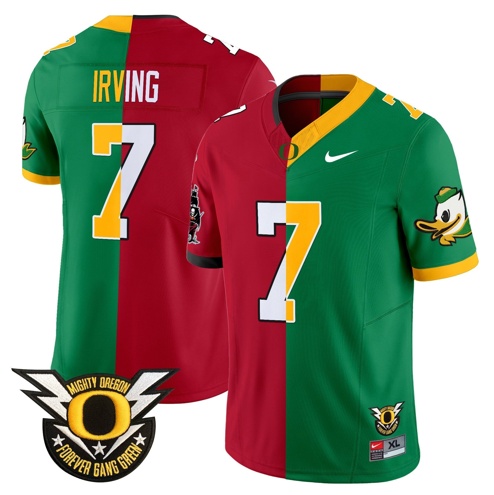 Men Oregon Ducks Split Vapor Limited Jersey - All Stitched