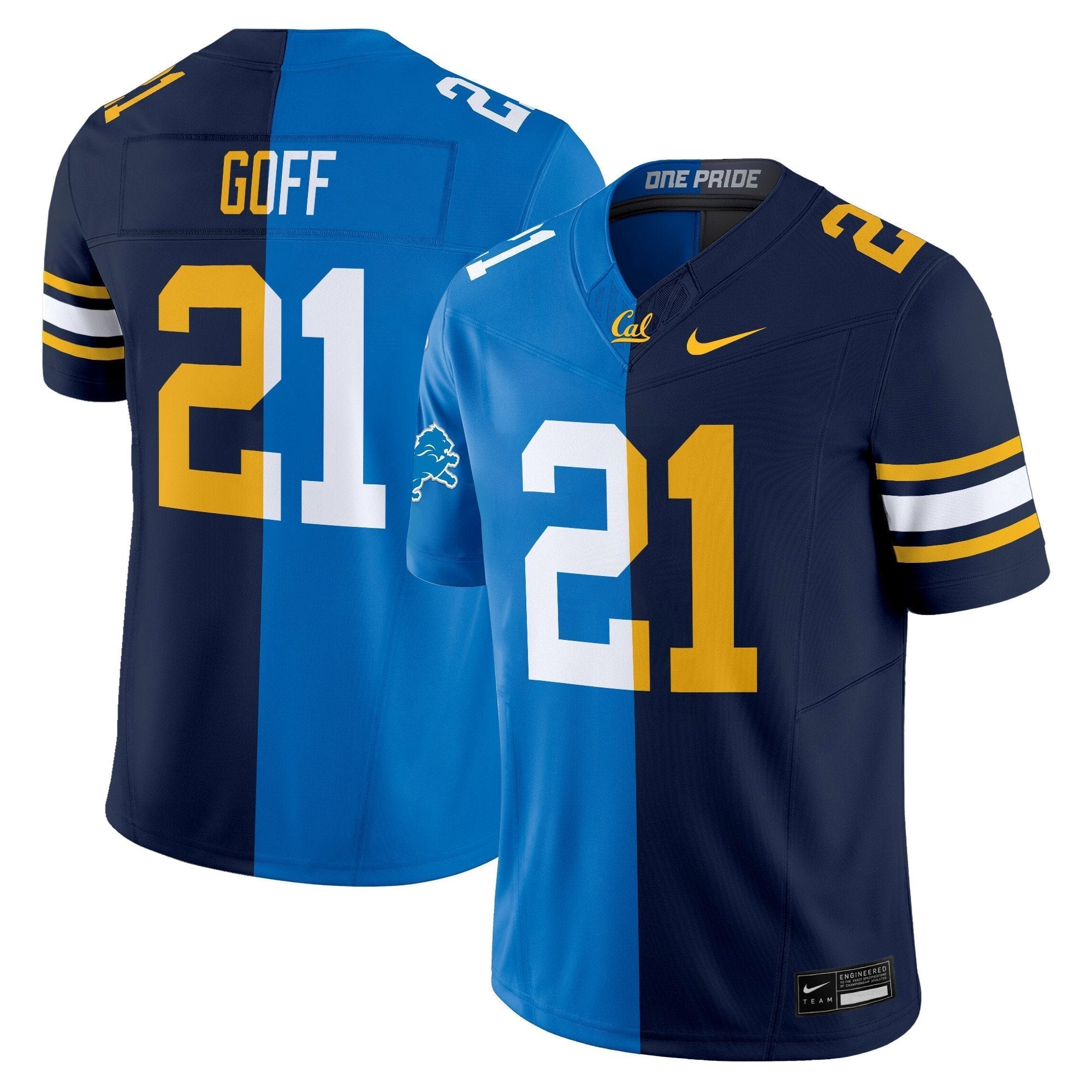 Men California Golden Bears Split Vapor Limited Jersey - All Stitched