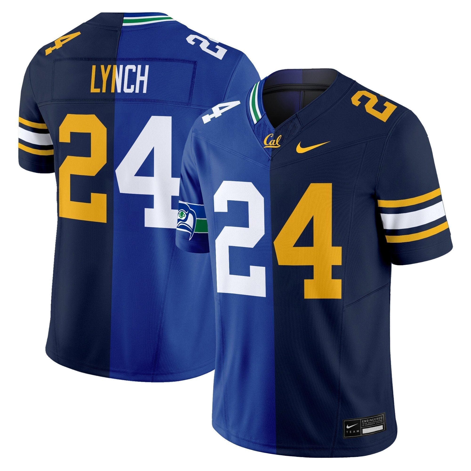 Men California Golden Bears Split Vapor Limited Jersey - All Stitched