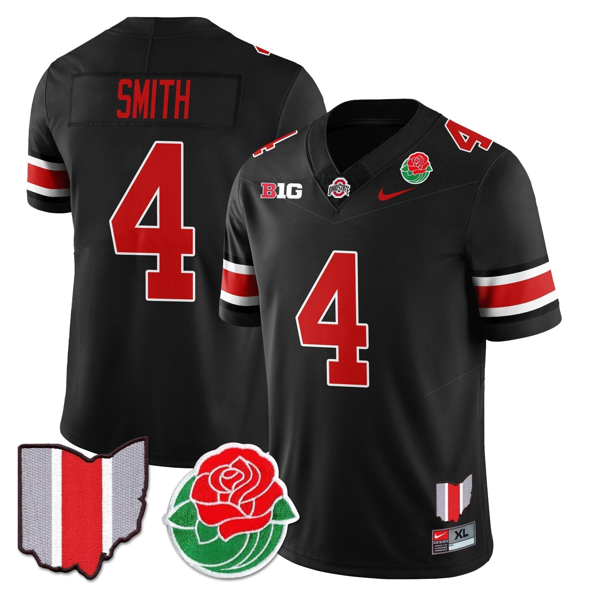 Men Ohio State Buckeyes 2024 Rose Bowl Jersey - All Stitched