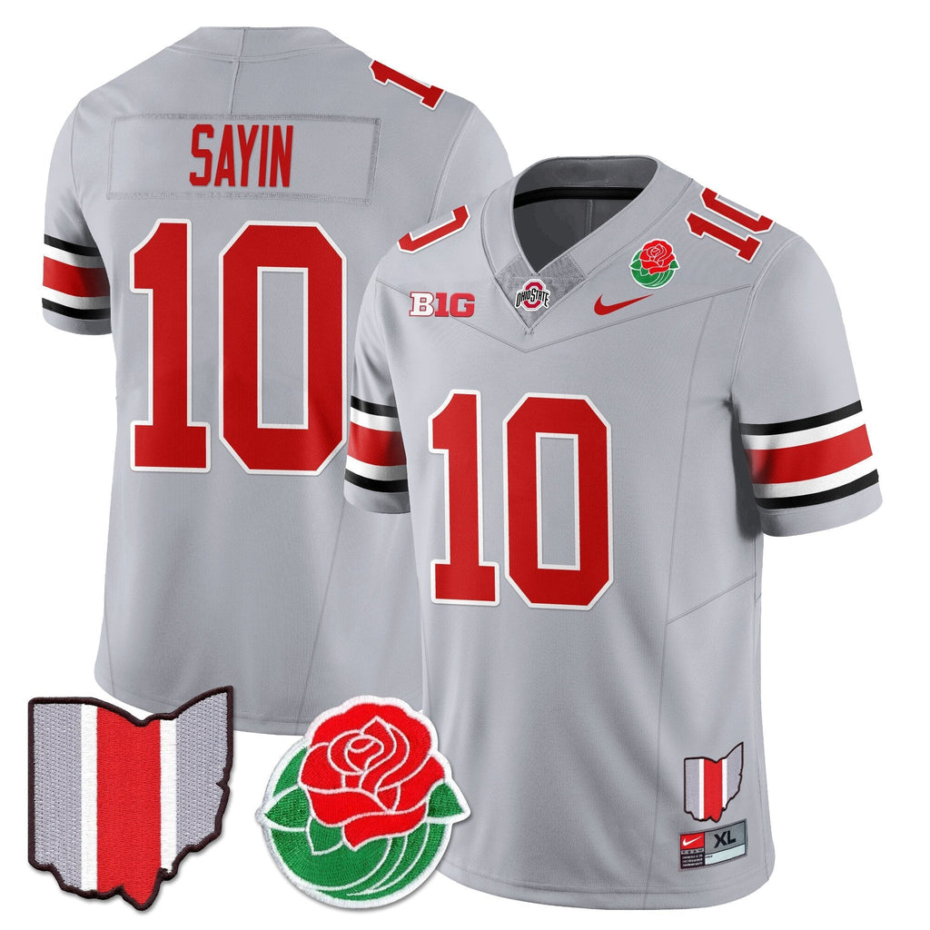 Men Ohio State Buckeyes 2024 Rose Bowl Jersey - All Stitched
