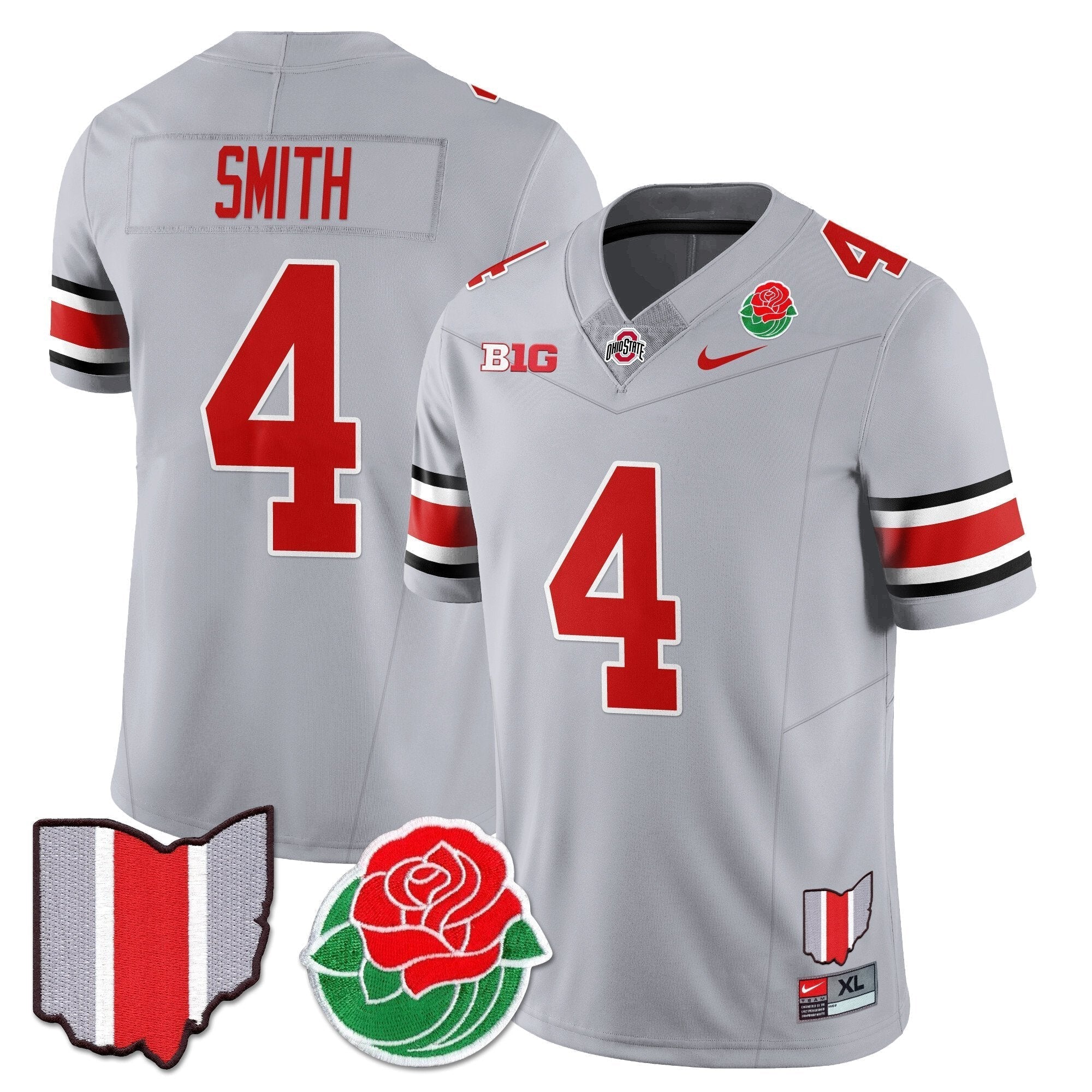 Men Ohio State Buckeyes 2024 Rose Bowl Jersey - All Stitched