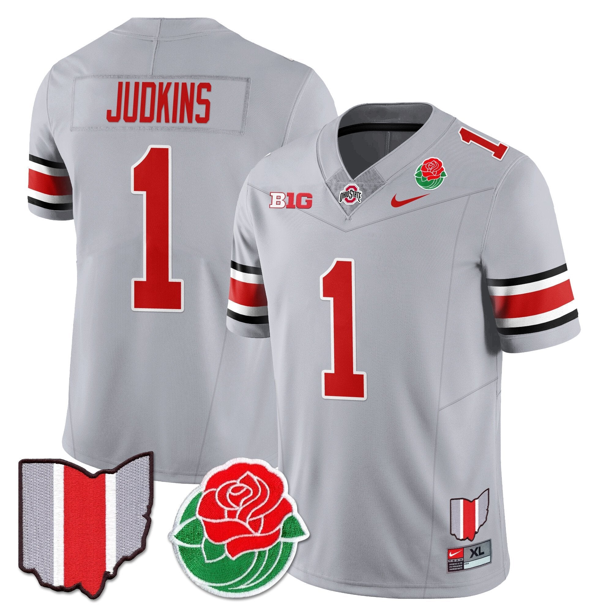 Men Ohio State Buckeyes 2024 Rose Bowl Jersey - All Stitched