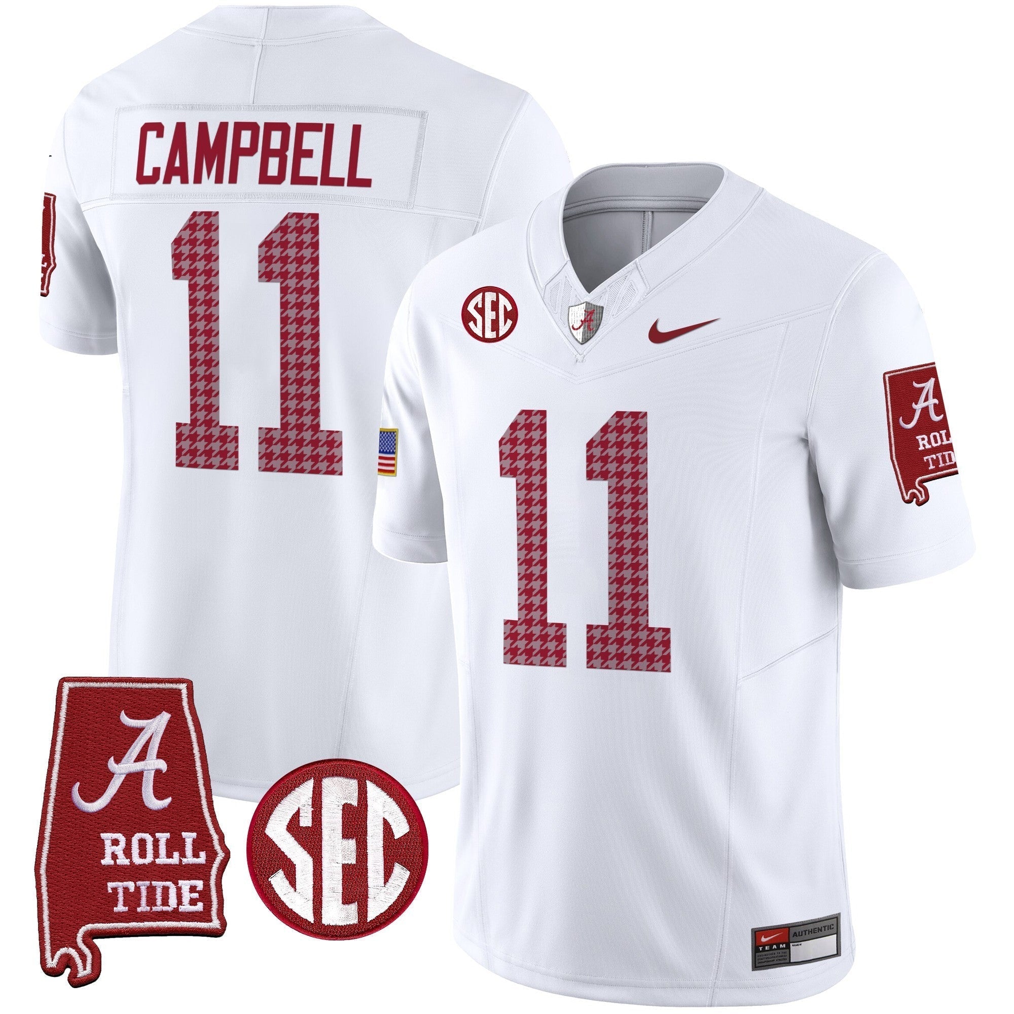 Men Alabama Crimson Tide Pro Combat Vapor Limited Jersey - All Stitched