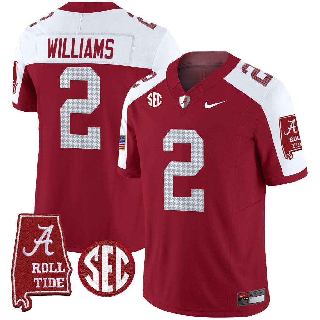 Men Alabama Crimson Tide Pro Combat Vapor Limited Jersey - All Stitched