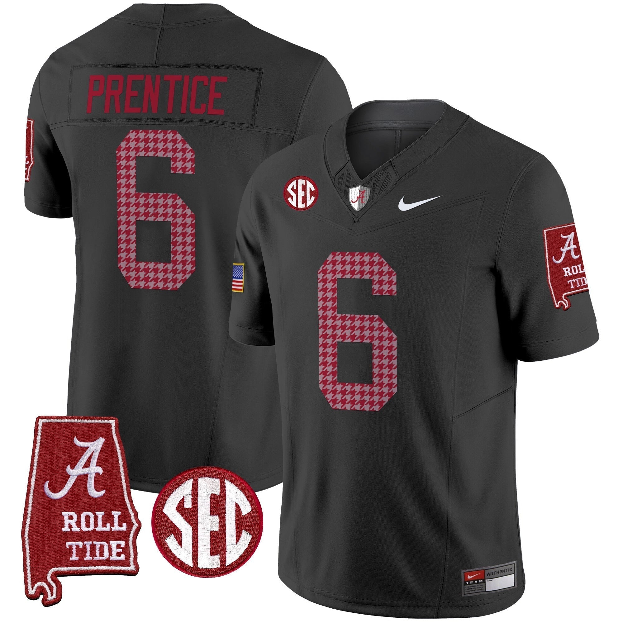 Men Alabama Crimson Tide Pro Combat Vapor Limited Jersey - All Stitched