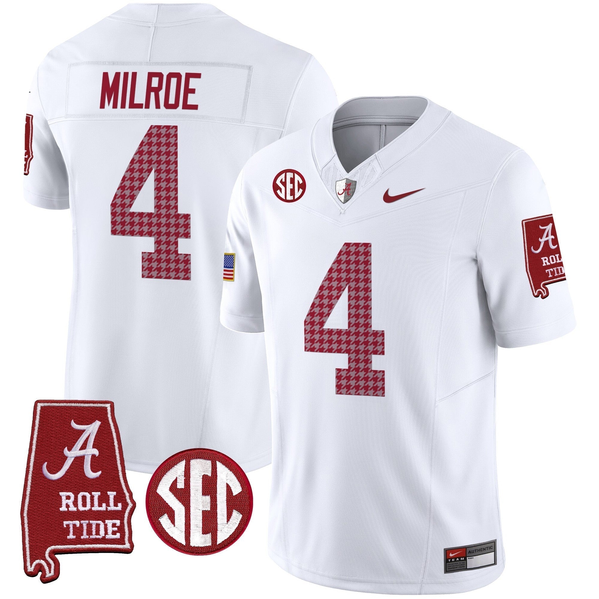 Men Alabama Crimson Tide Pro Combat Vapor Limited Jersey - All Stitched