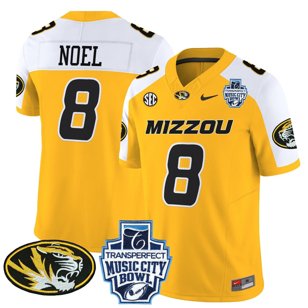 Men Missouri Tigers 2024 Music City Bowl Vapor Limited Jersey - All Stitched