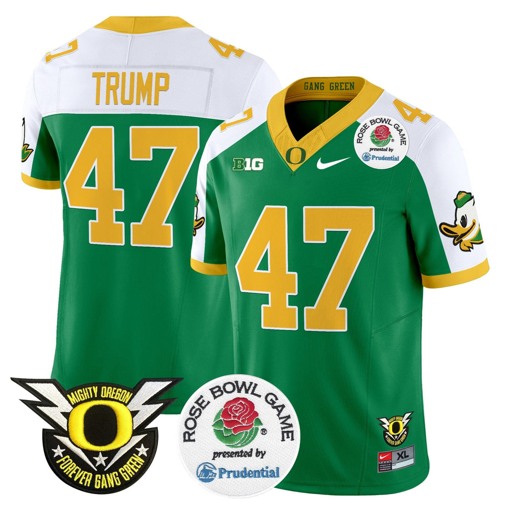 Men Oregon Ducks 2024 Rose Bowl Vapor Limited Jersey - All Stitched