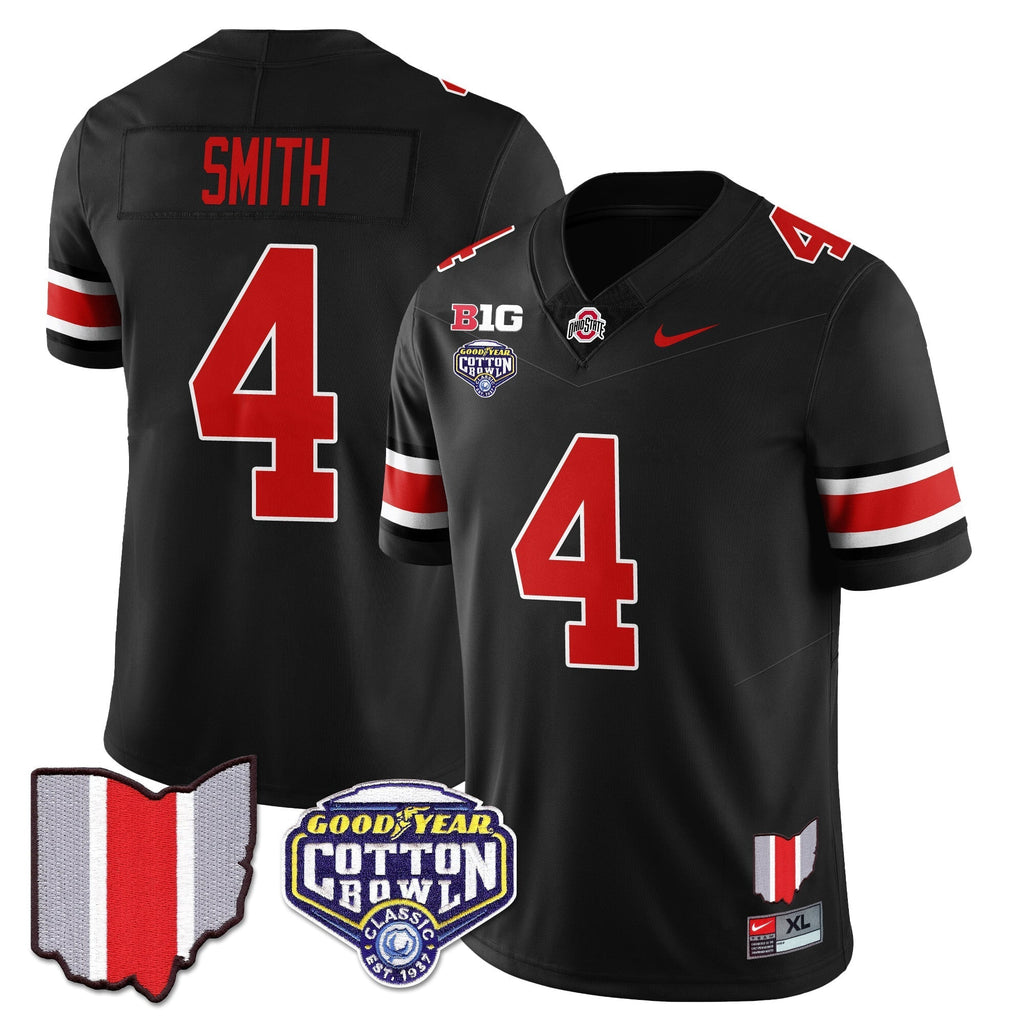 Men Ohio State Buckeyes 2024 Cotton Bowl Classic Jersey - All Stitched