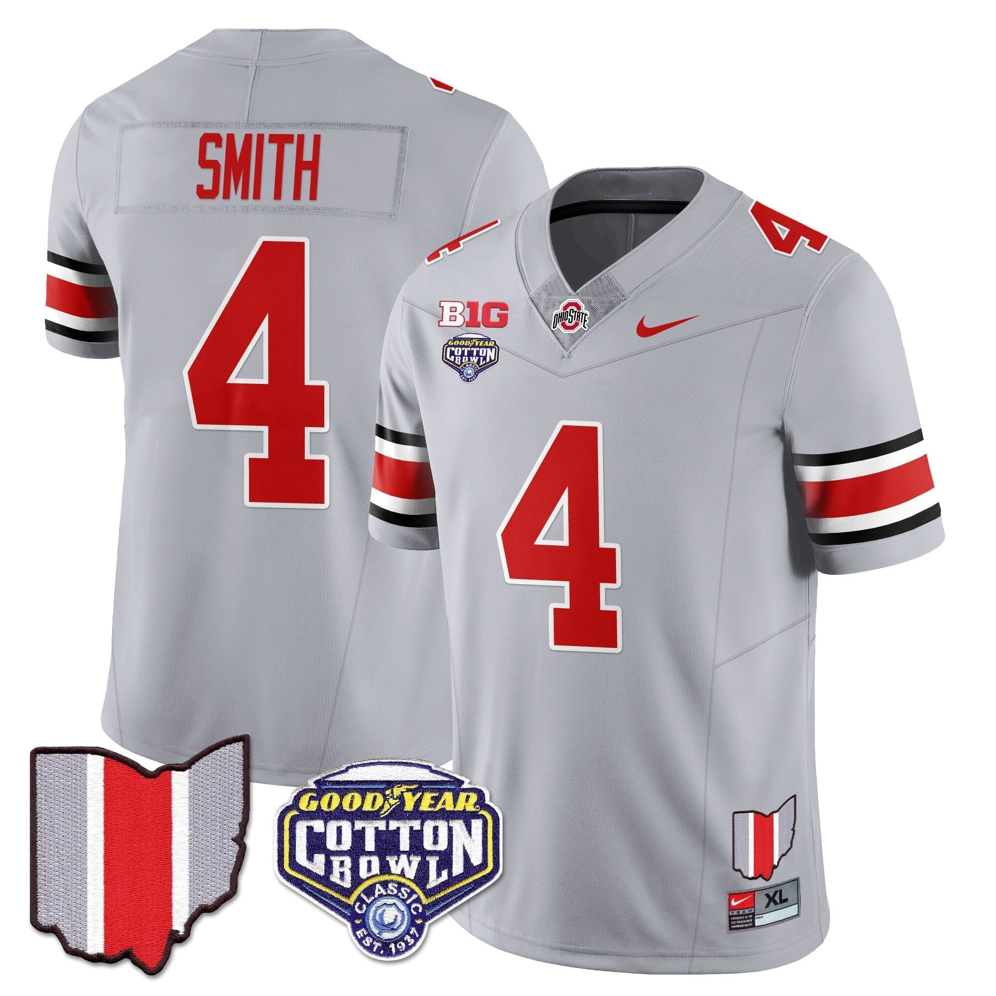 Men Ohio State Buckeyes 2024 Cotton Bowl Classic Jersey - All Stitched