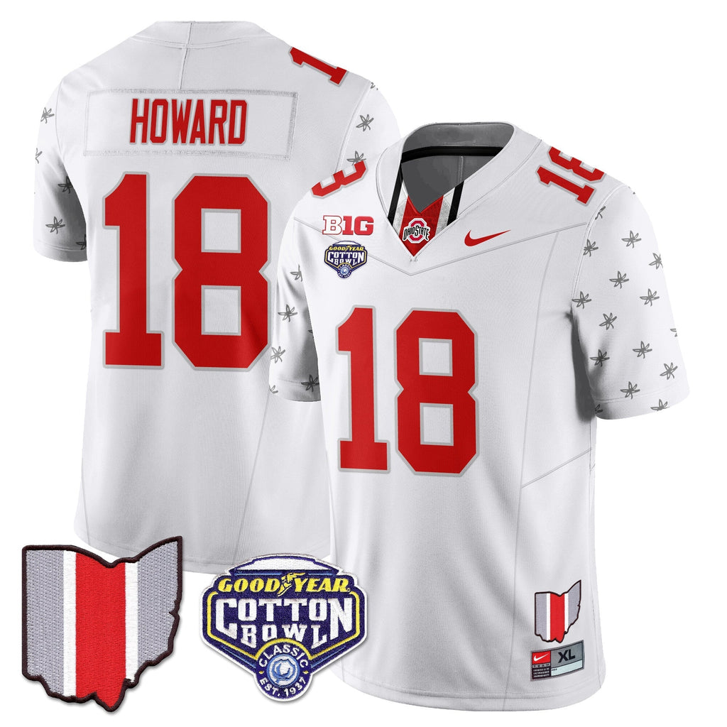 Men Ohio State Buckeyes 2024 Cotton Bowl Classic Jersey - All Stitched