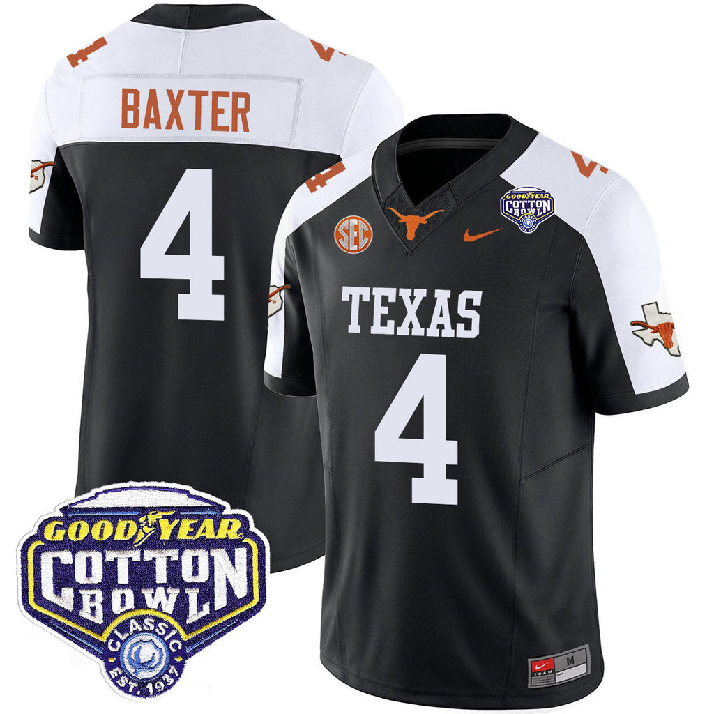 Men Texas Longhorns 2024 Cotton Bowl Classic Jersey - All Stitched