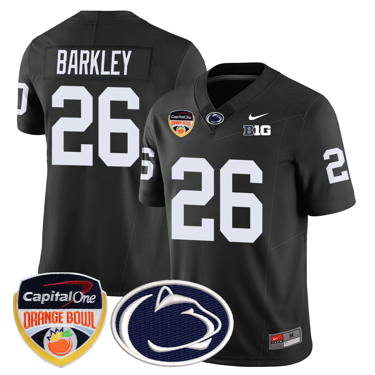 Men Penn State Nittany Lions 2024 Orange Bowl Jersey - All Stitched