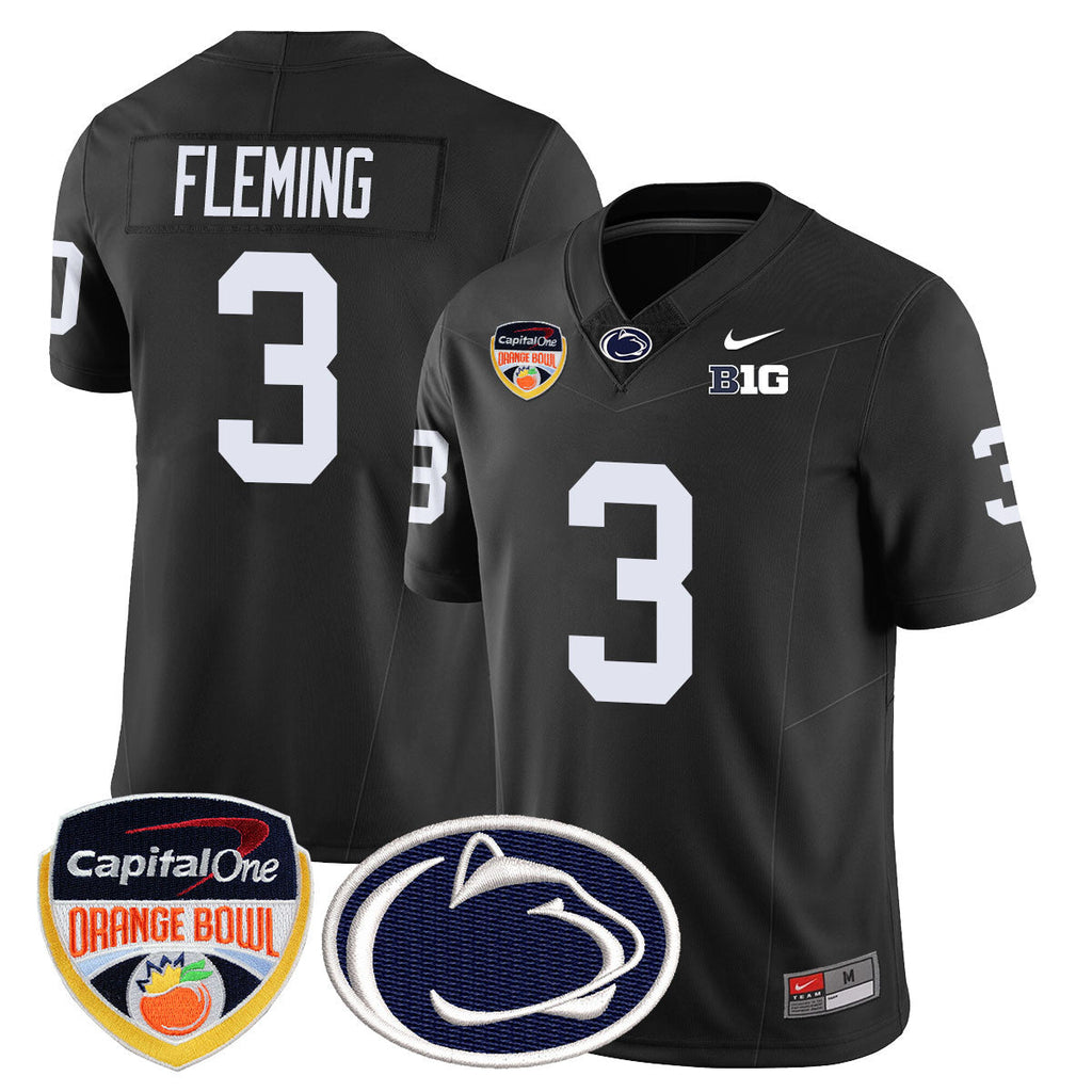 Men Penn State Nittany Lions 2024 Orange Bowl Jersey - All Stitched