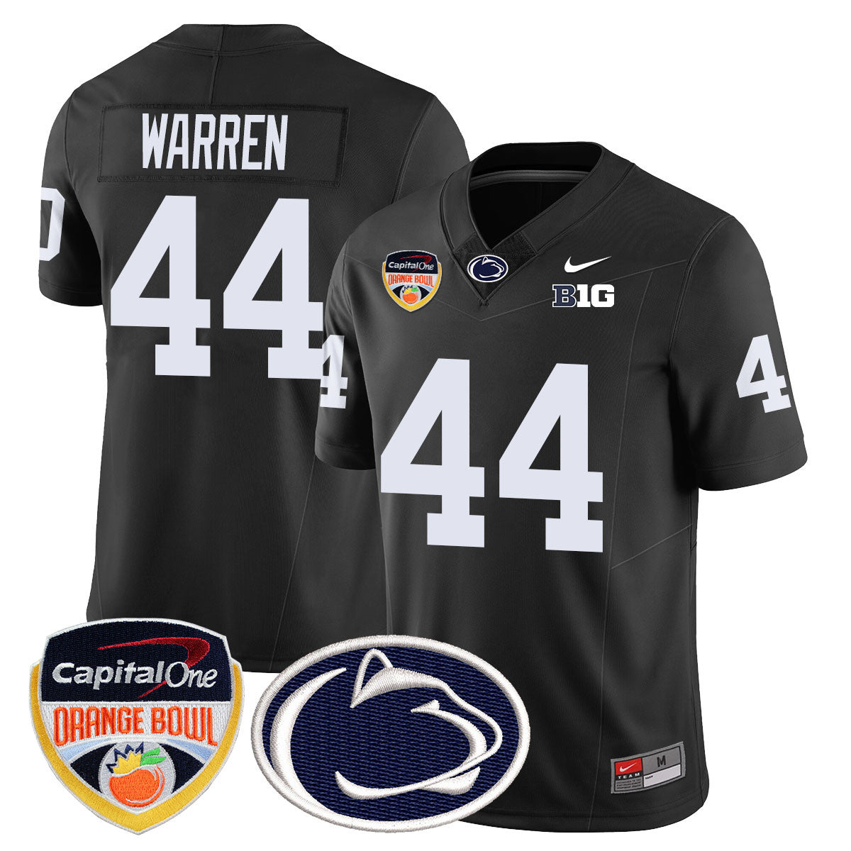 Men Penn State Nittany Lions 2024 Orange Bowl Jersey - All Stitched